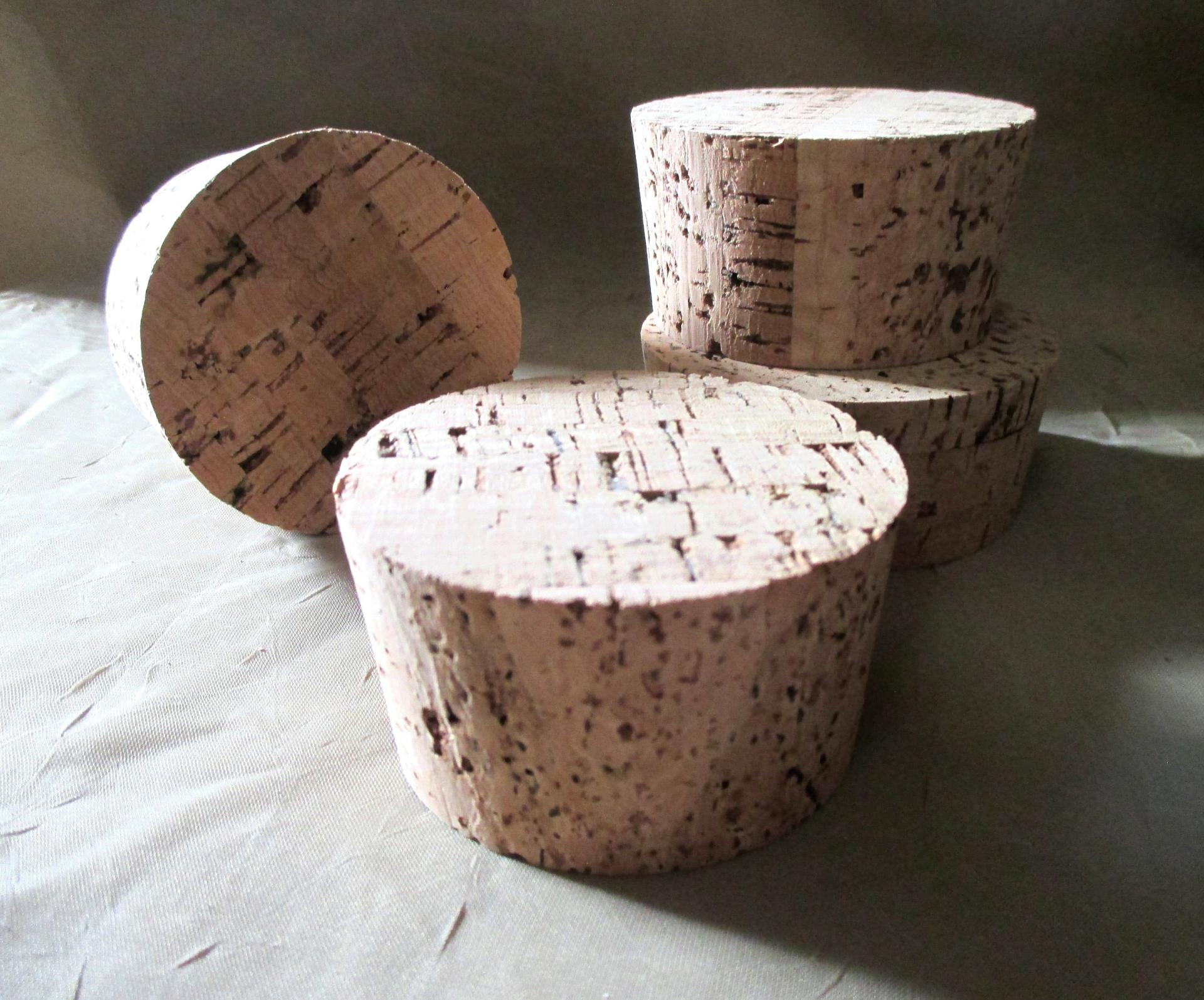 Large Cork Stoppers - Multiple Sizes - fits mason jars, large jars, candle jars and even upcycled pickle jars