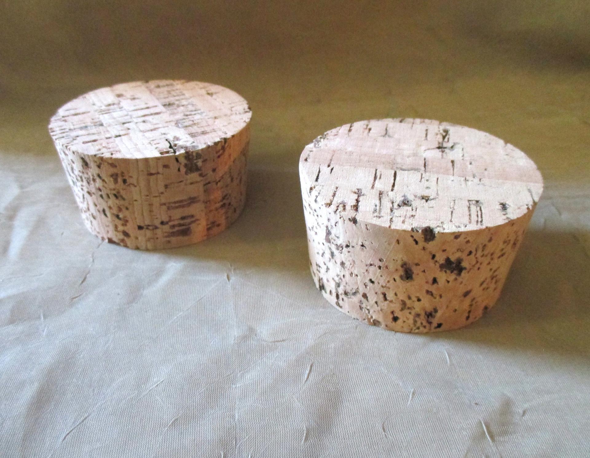 Large Cork Stoppers - Multiple Sizes - fits mason jars, large jars, candle jars and even upcycled pickle jars