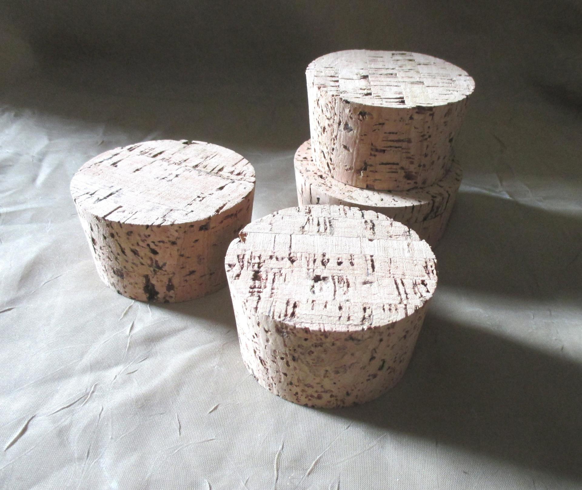 Large Cork Stoppers - Multiple Sizes - fits mason jars, large jars, candle jars and even upcycled pickle jars