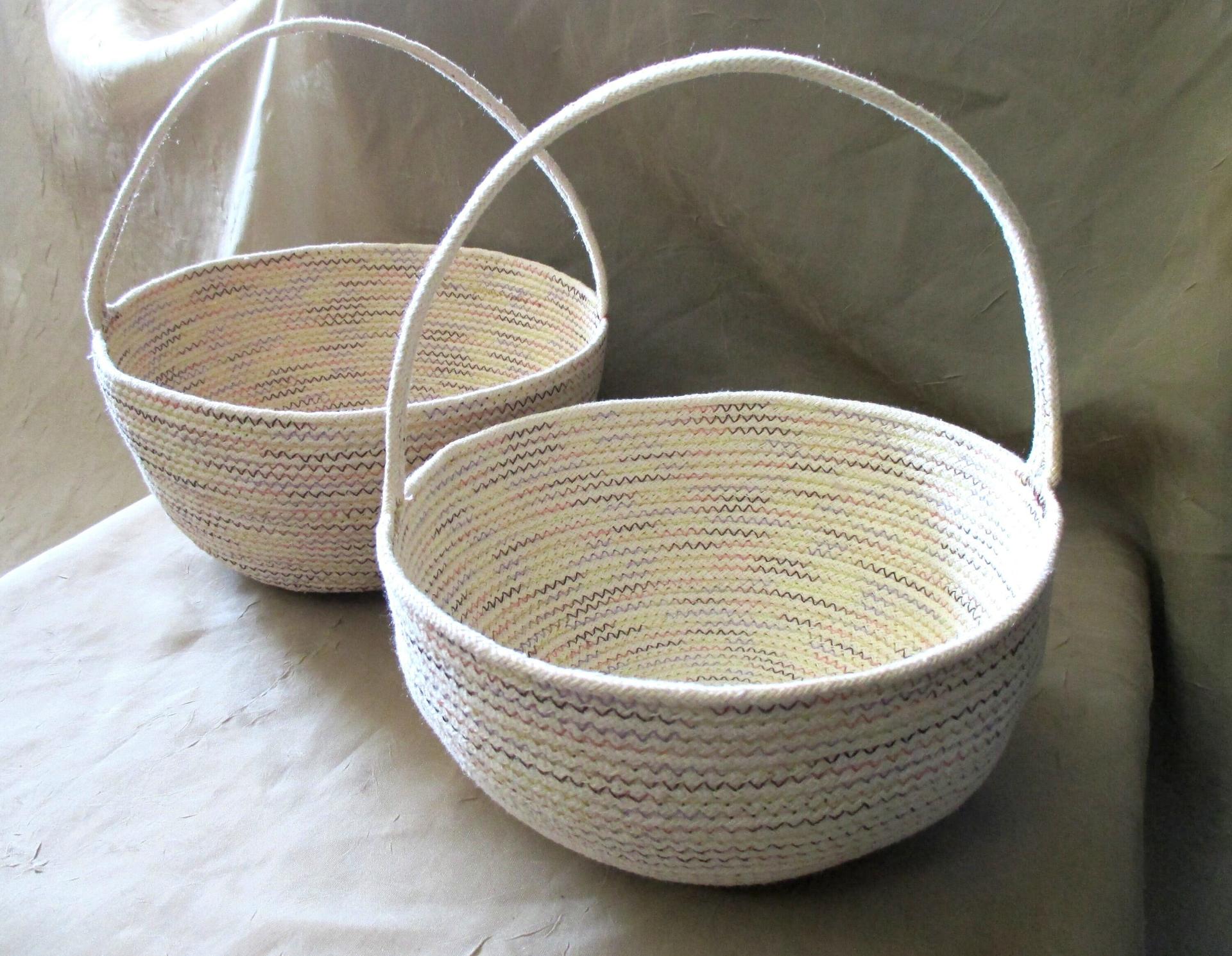 Rope Bowls, Storage Basket, Catch All