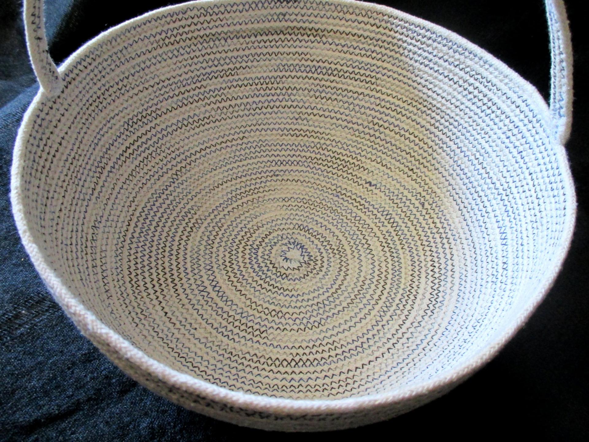 Cotton Rope Basket, Gift Basket, Craft Basket and for Storage