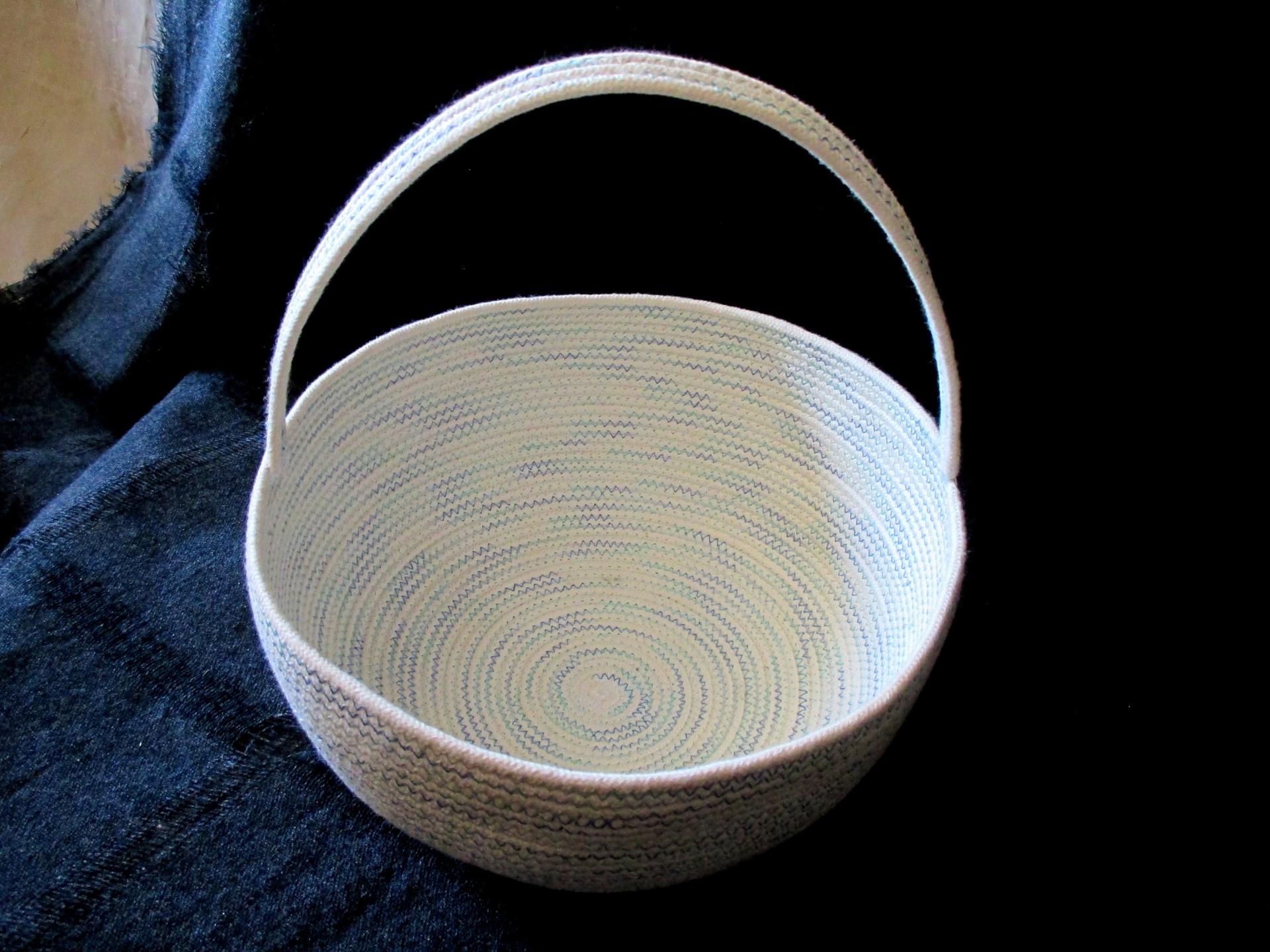 Cotton Rope Basket, Gift Basket, Craft Basket and for Storage