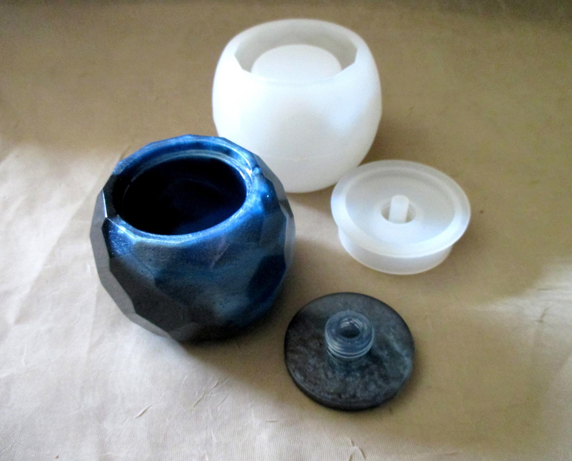Mold - Perfume Bottle Casting Mold - for Epoxy, Clay or other casting medium