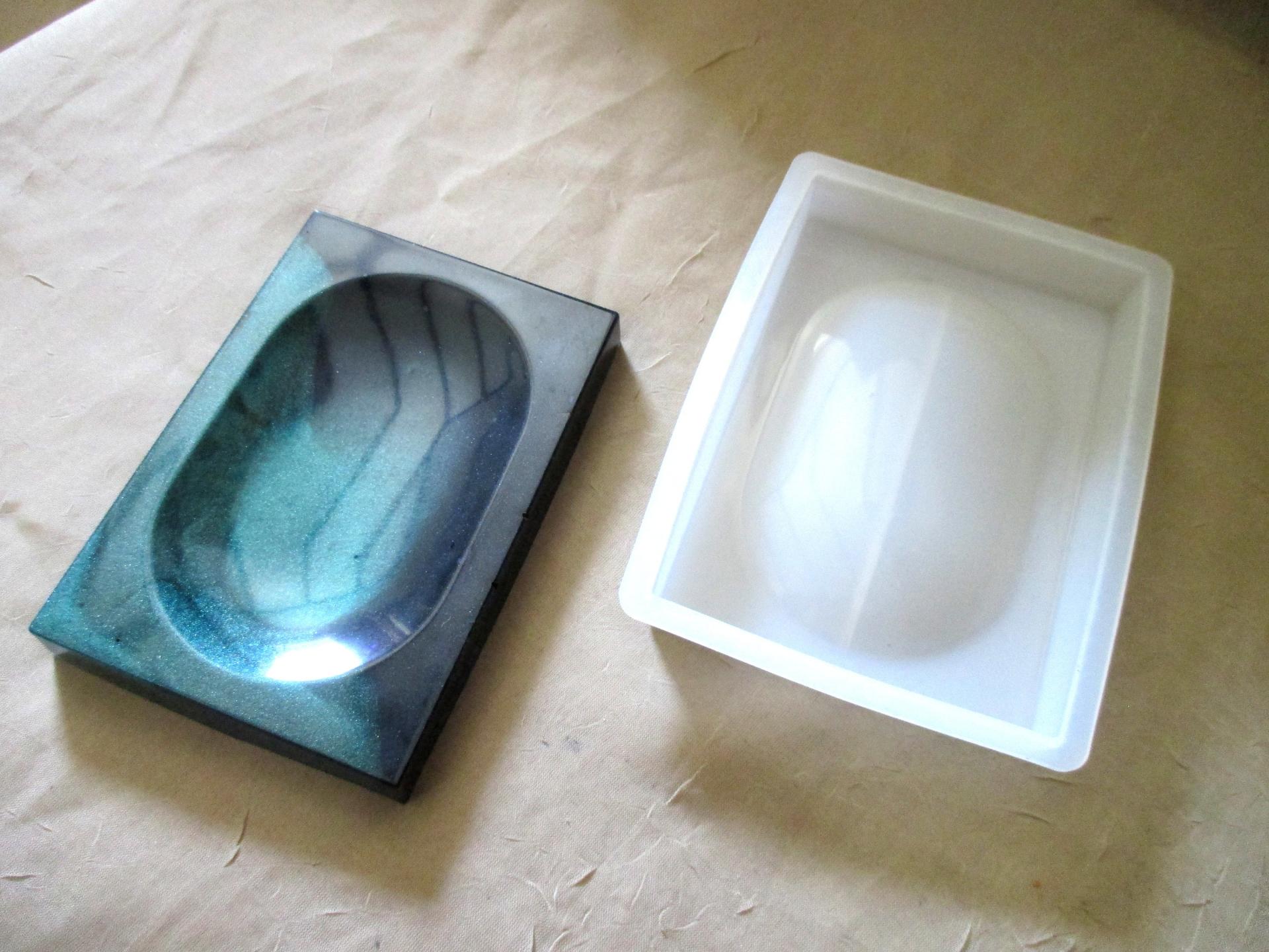 Mold - Soap Dish Casting Mold - for Epoxy, Clay or other casting medium