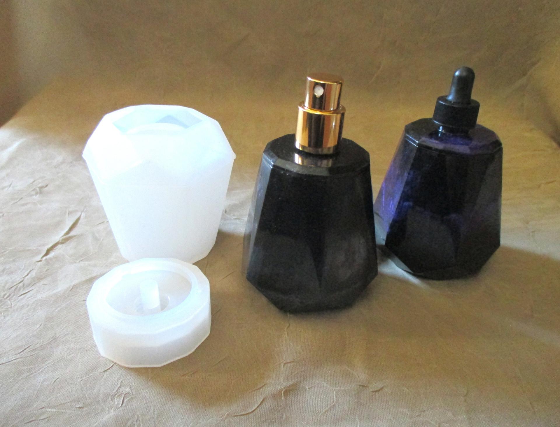 Mold - Perfume Bottle Casting Mold - for Epoxy, Clay or other casting medium