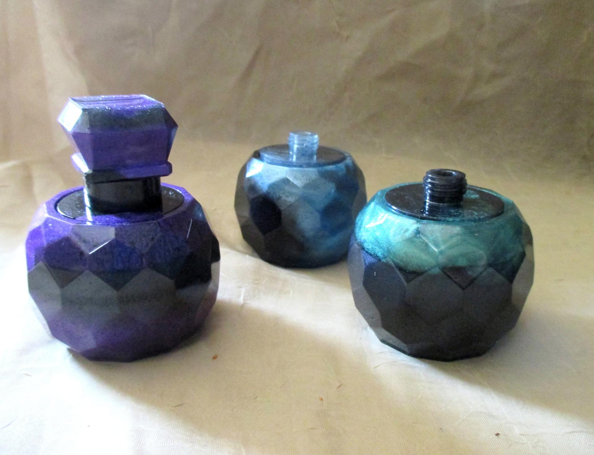 Mold - Perfume Bottle Casting Mold - for Epoxy, Clay or other casting medium