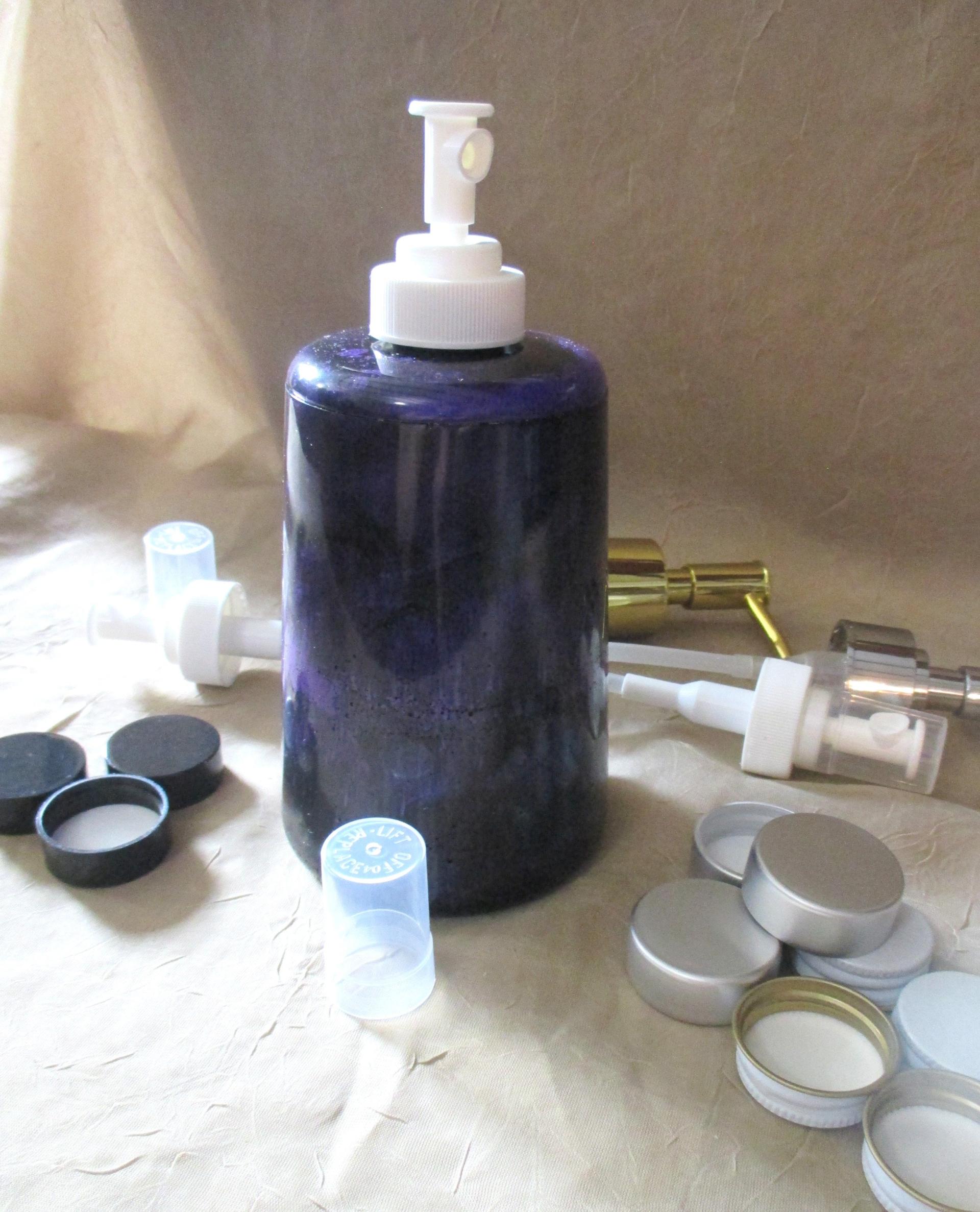 Mold - Large Bottle Casting Mold - for Epoxy, Clay or other casting medium - Lotion, Soap, or Shampoo - Decorative Bottle