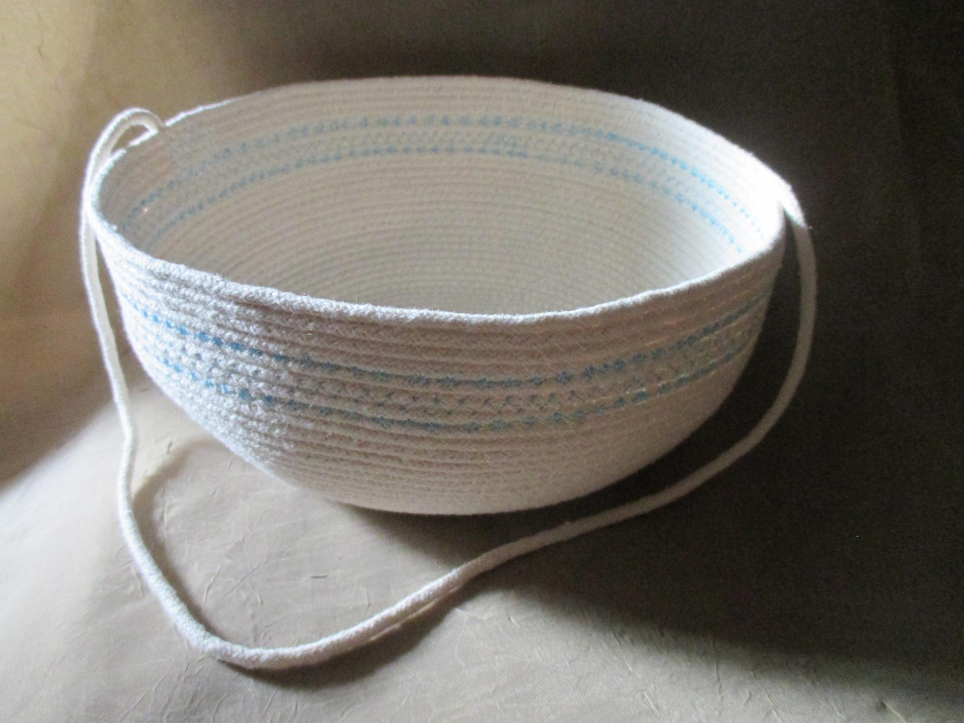 Cotton Rope Basket, Gift Basket, Craft Basket and for Storage