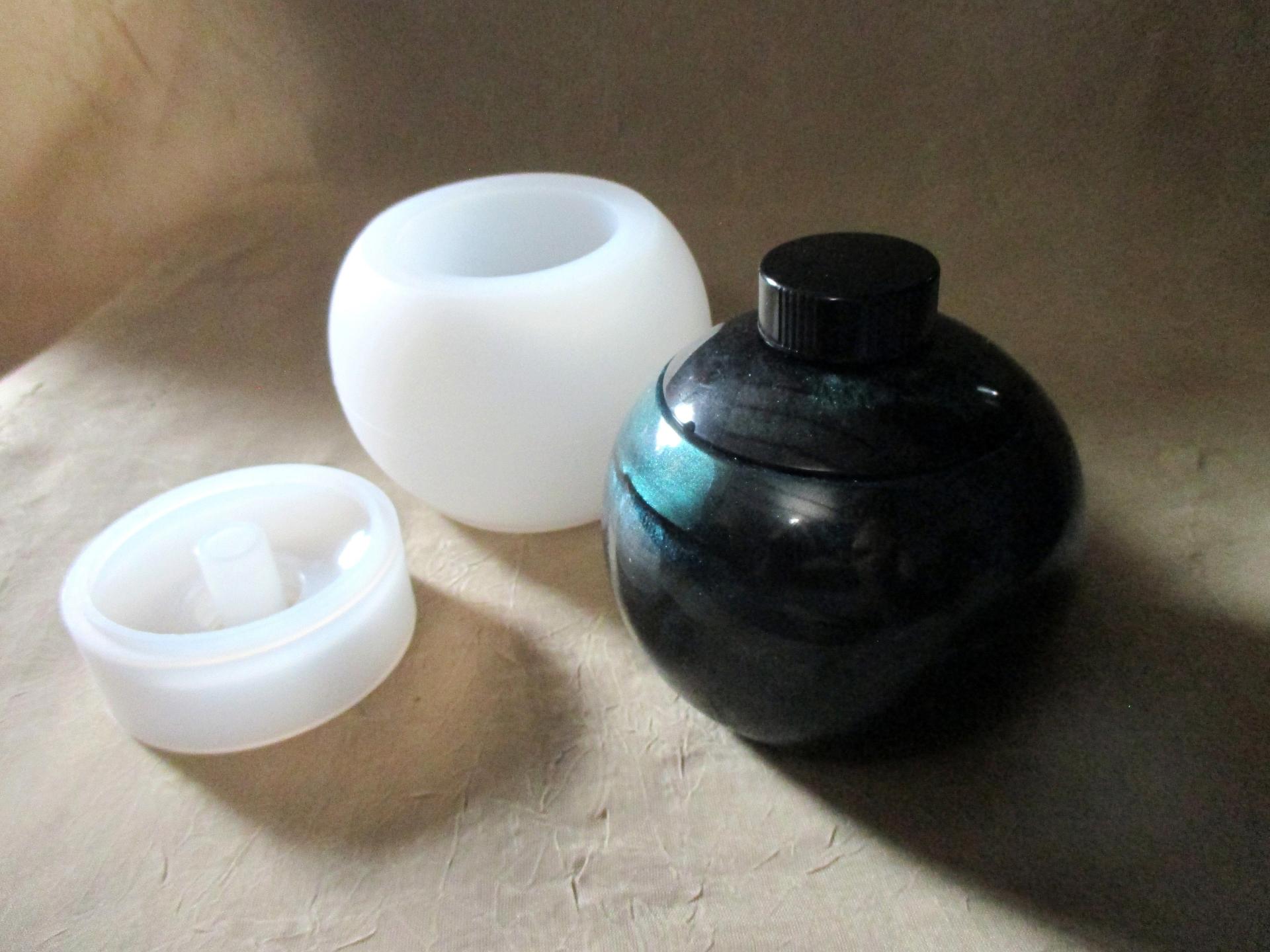 Mold - Large Bubble Bottle Casting Mold - for Epoxy, Clay, concrete, or other casting medium