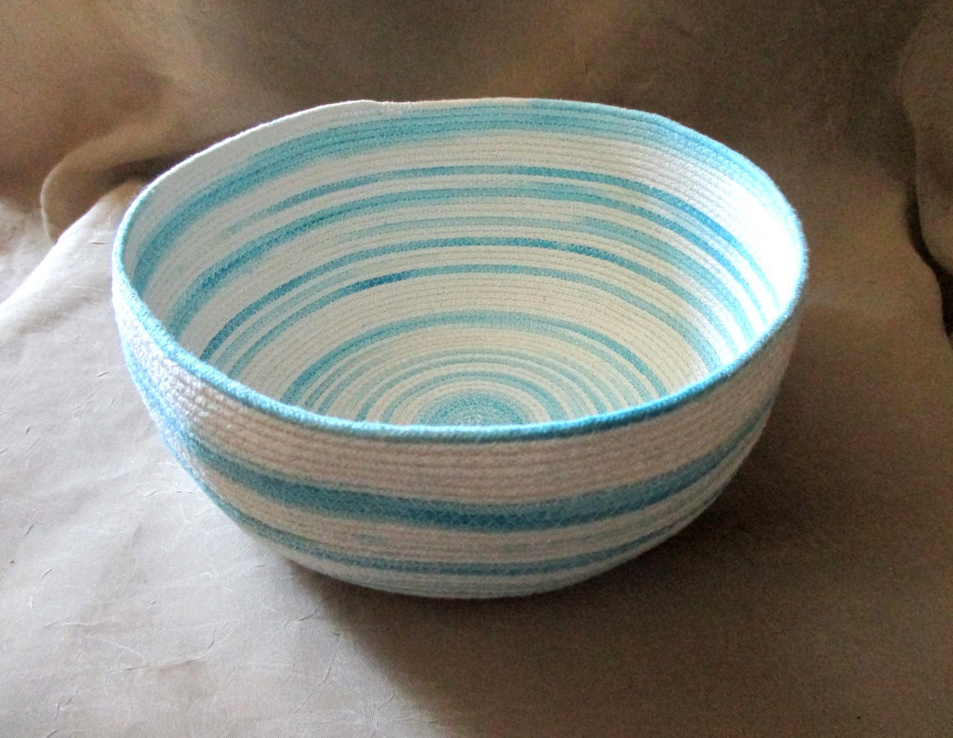 Rope Bowls,  Handmade Cotton Rope Bowls