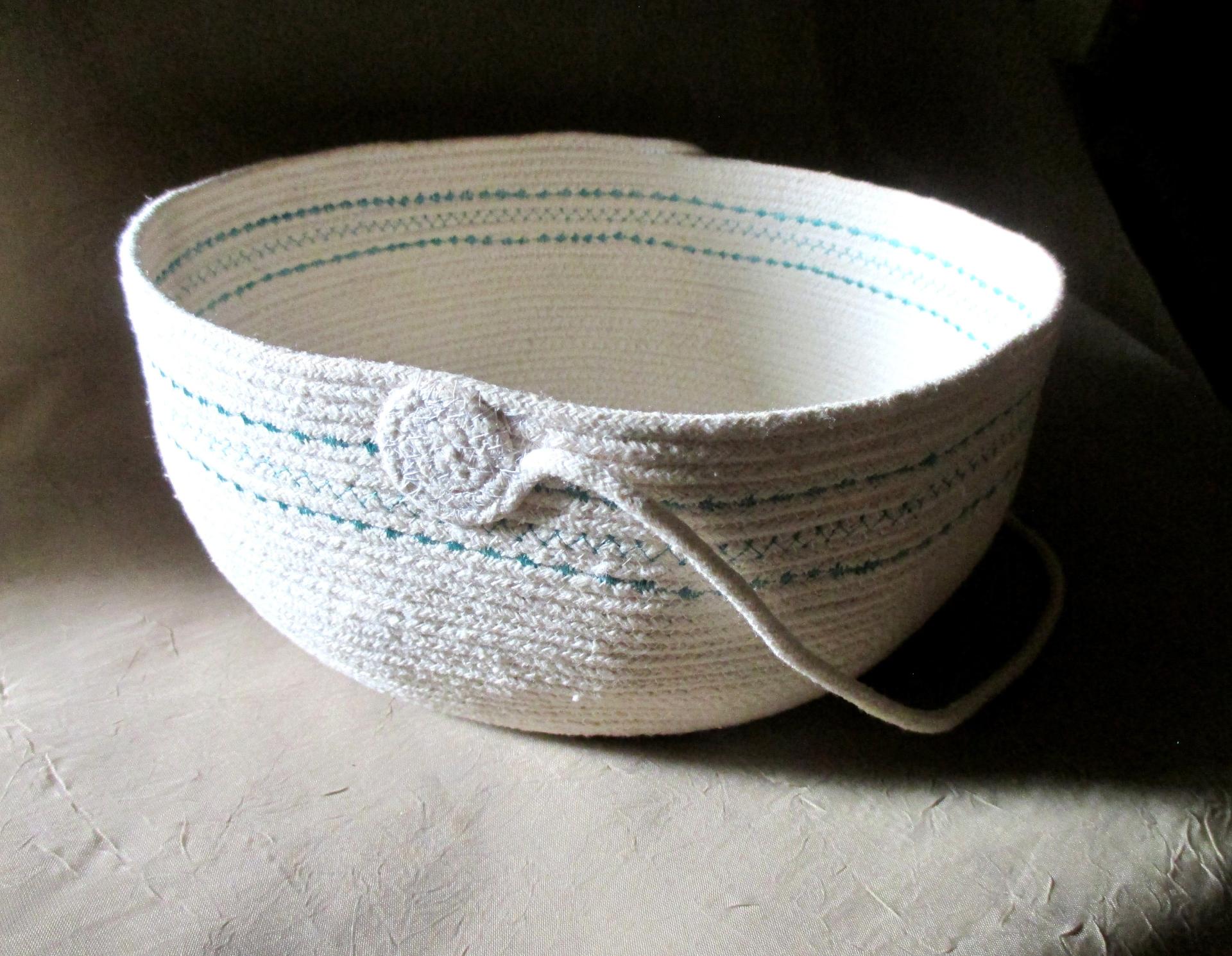 Cotton Rope Basket, Gift Basket, Craft Basket and for Storage