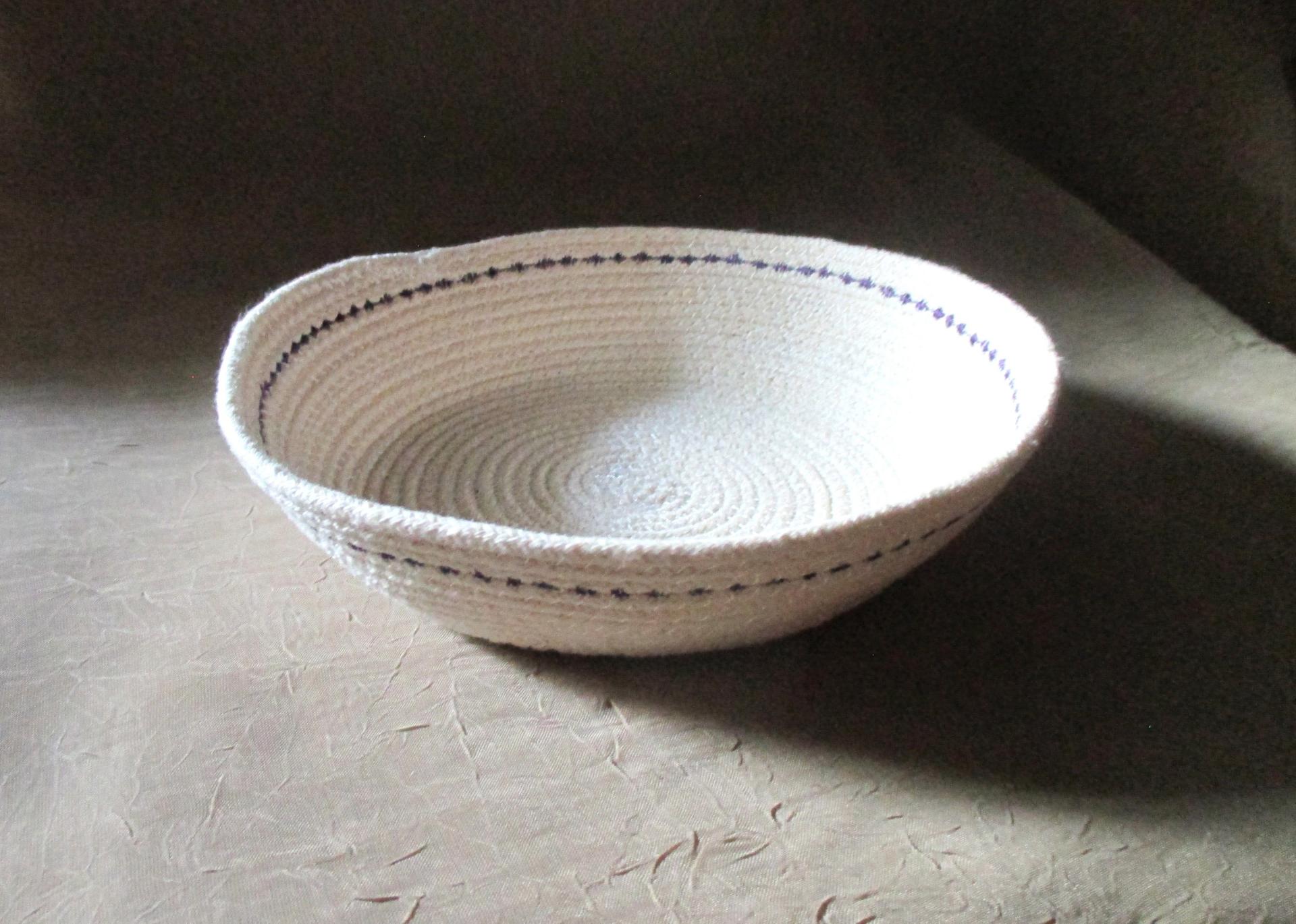 Cotton Rope Basket, Gift Basket, Craft Basket and for Storage