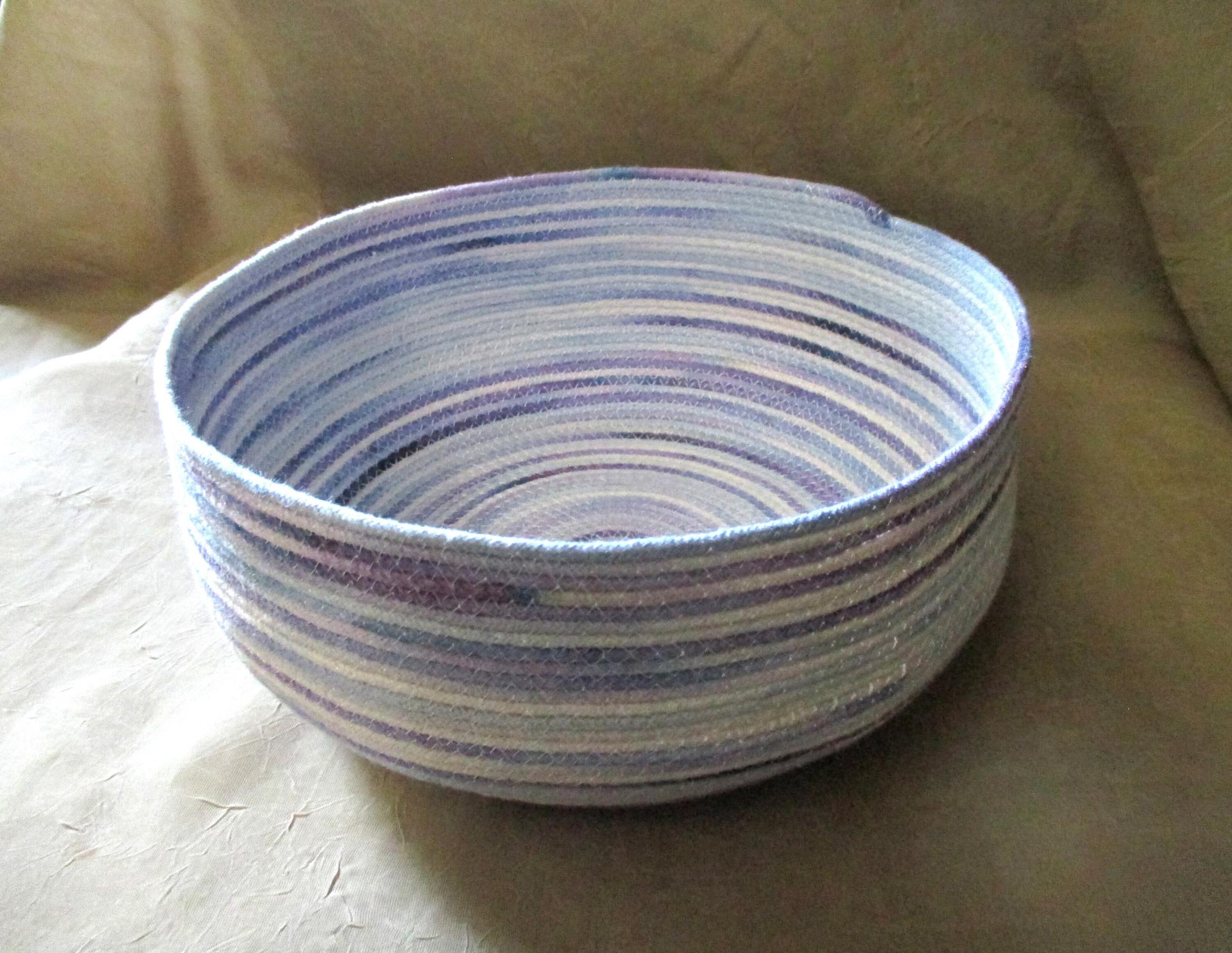 Rope Bowls,  Handmade Cotton Rope Bowls
