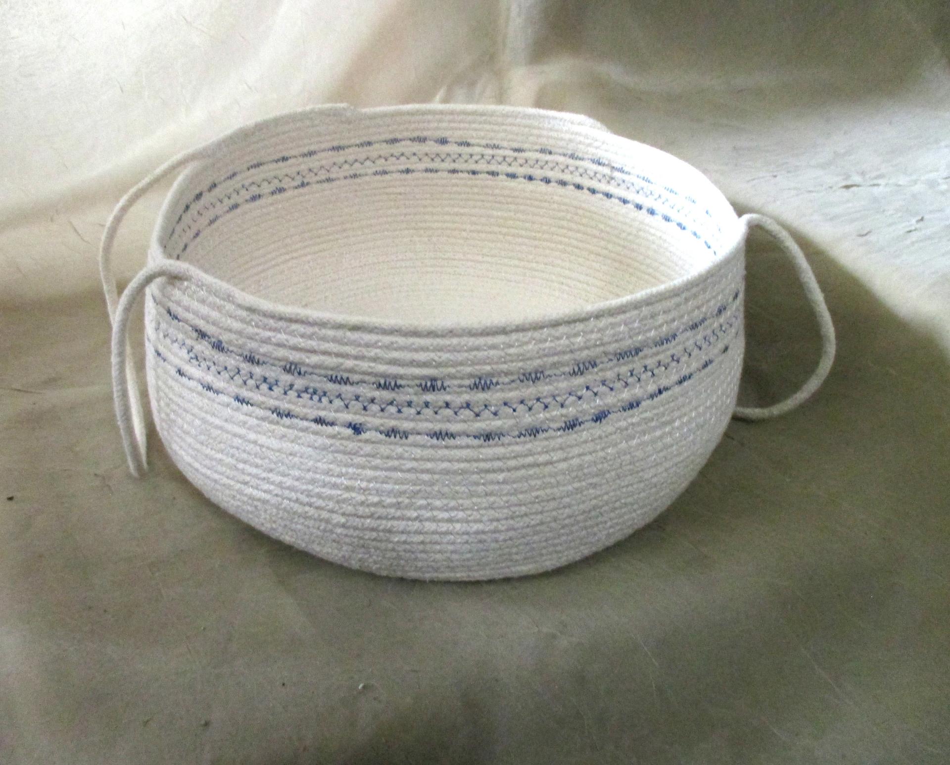 Cotton Rope Basket, Gift Basket, Craft Basket, Gathering Basket, Storage Basket