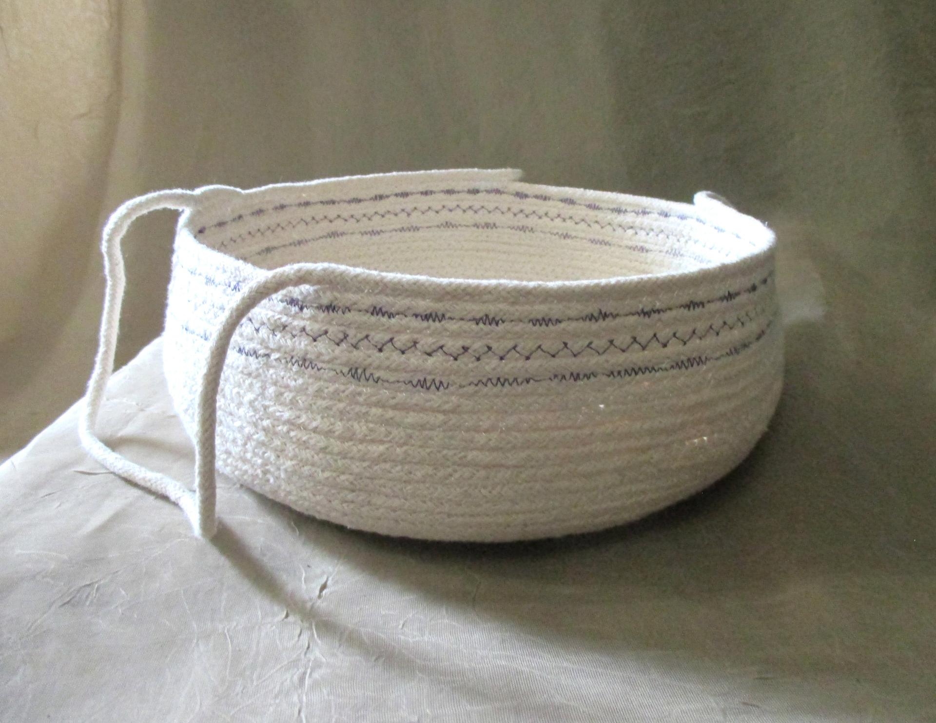 Cotton Rope Basket, Gift Basket, Craft Basket, Gathering Basket, Storage Basket