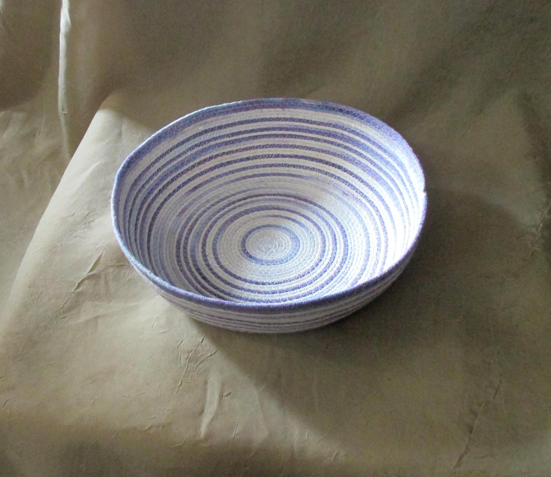 Rope Bowls,  Handmade Cotton Rope Bowls