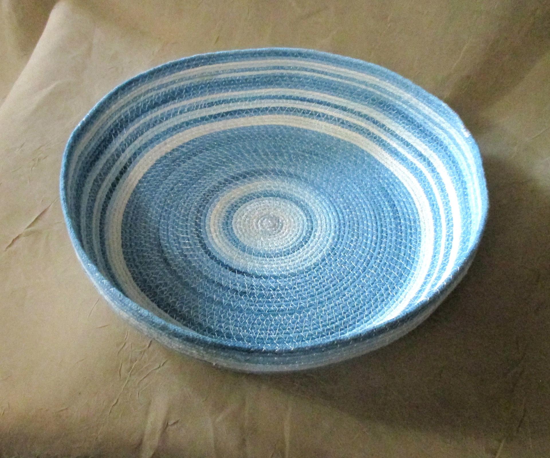 Rope Bowls,  Handmade Cotton Rope Bowls