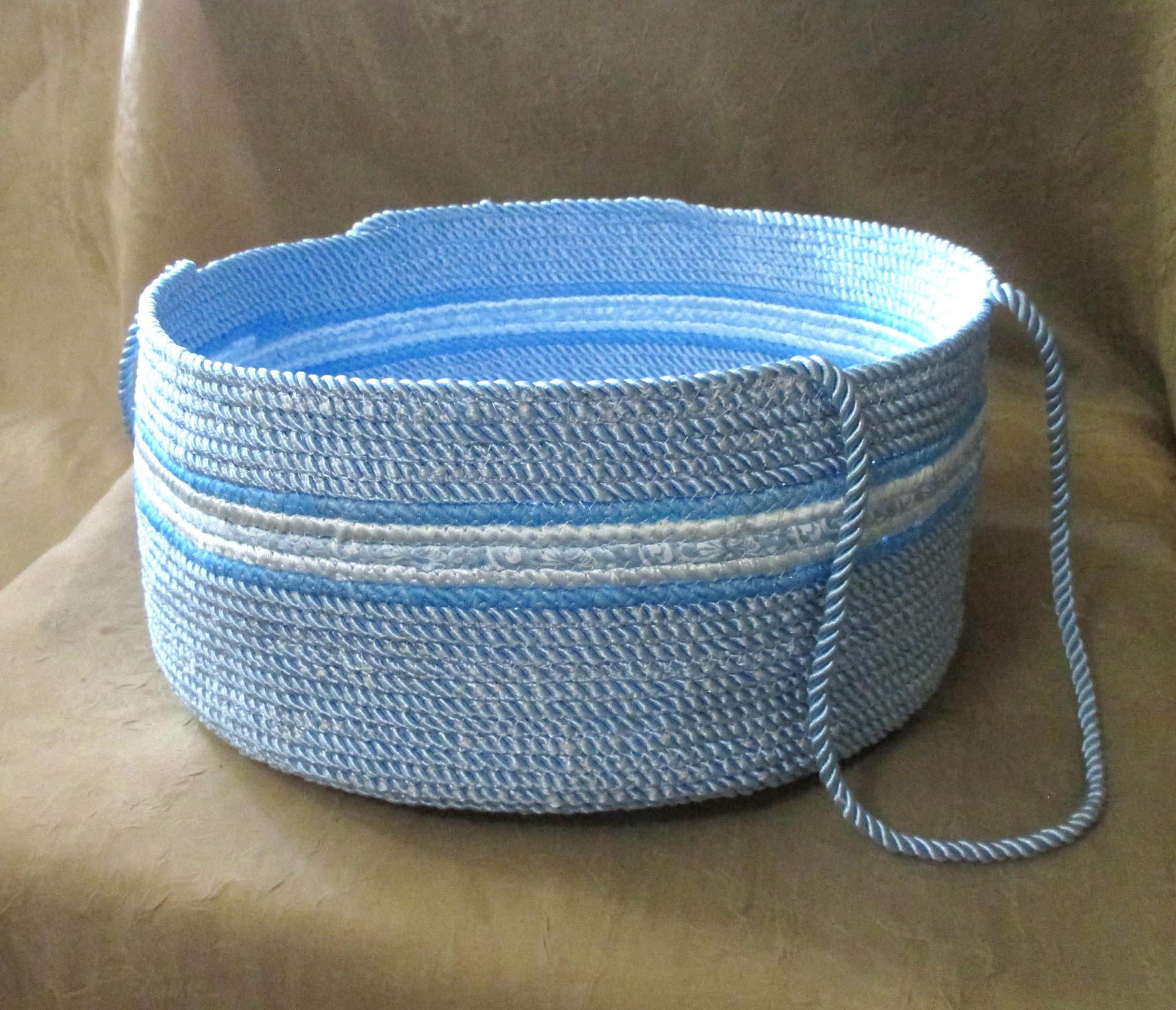 Rope Basket, Storage Basket, Catch All, Rope Bowl