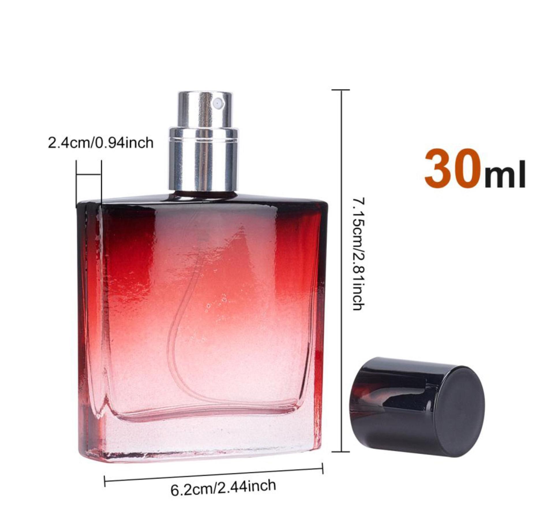 Perfume Bottles, Spray Mister, Multiple Colors, Square Bottle