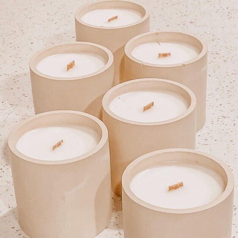 Mold - Candle Jar Casting Mold - for Concrete, Cement, Epoxy, Clay or other casting medium