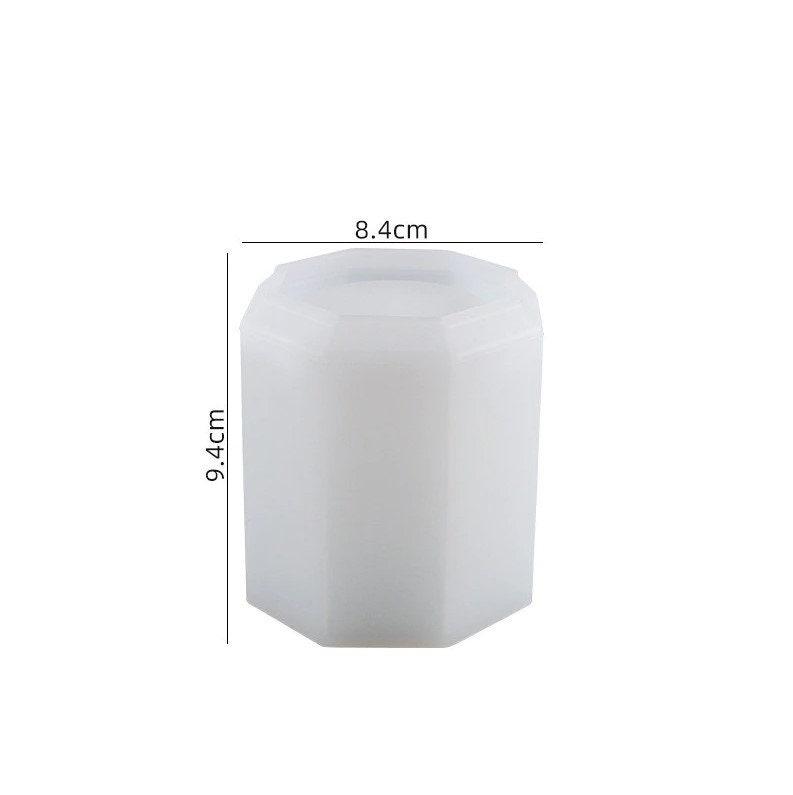 Mold - Large Candle Jar - Container or canister - for Epoxy, Concrete, Clay or other casting medium