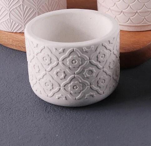 Mold - Candle Jar - Mini Pot, Storage Jar - for Epoxy, Concrete, Clay or other casting medium