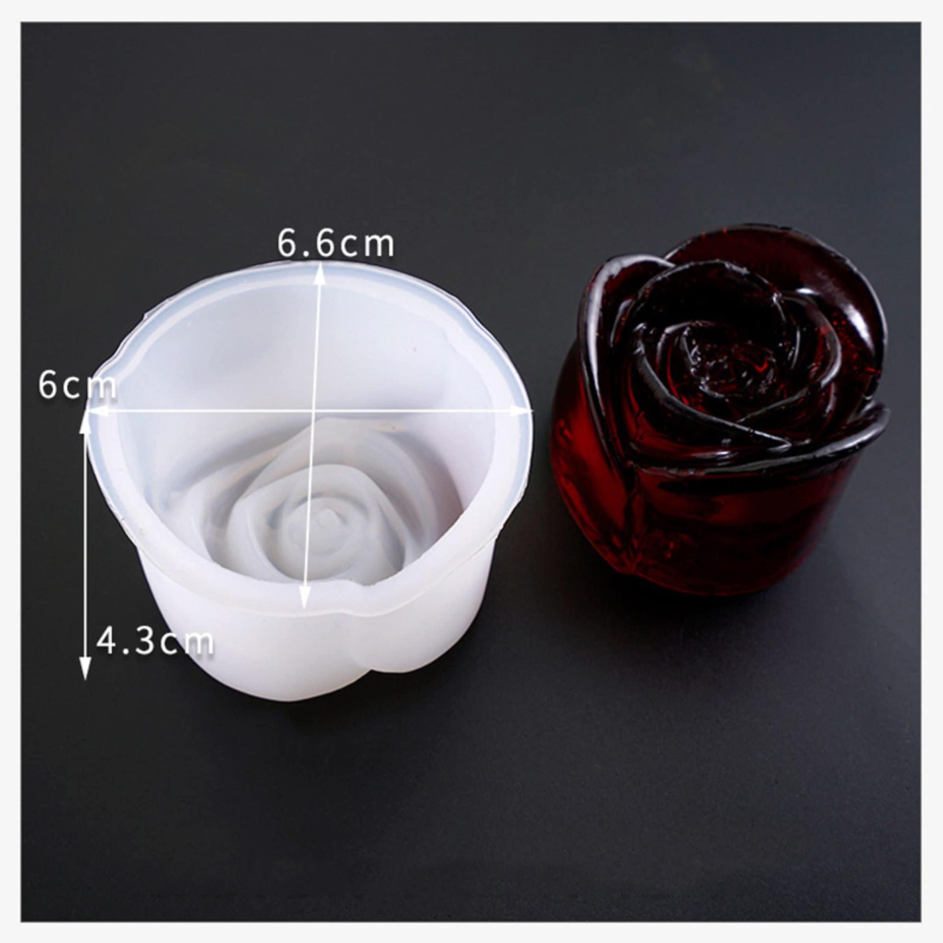 Molds - Rose Casting Molds - Multiple Sizes and types - for Baking, Candle Molds, for Epoxy, Clay or other casting medium