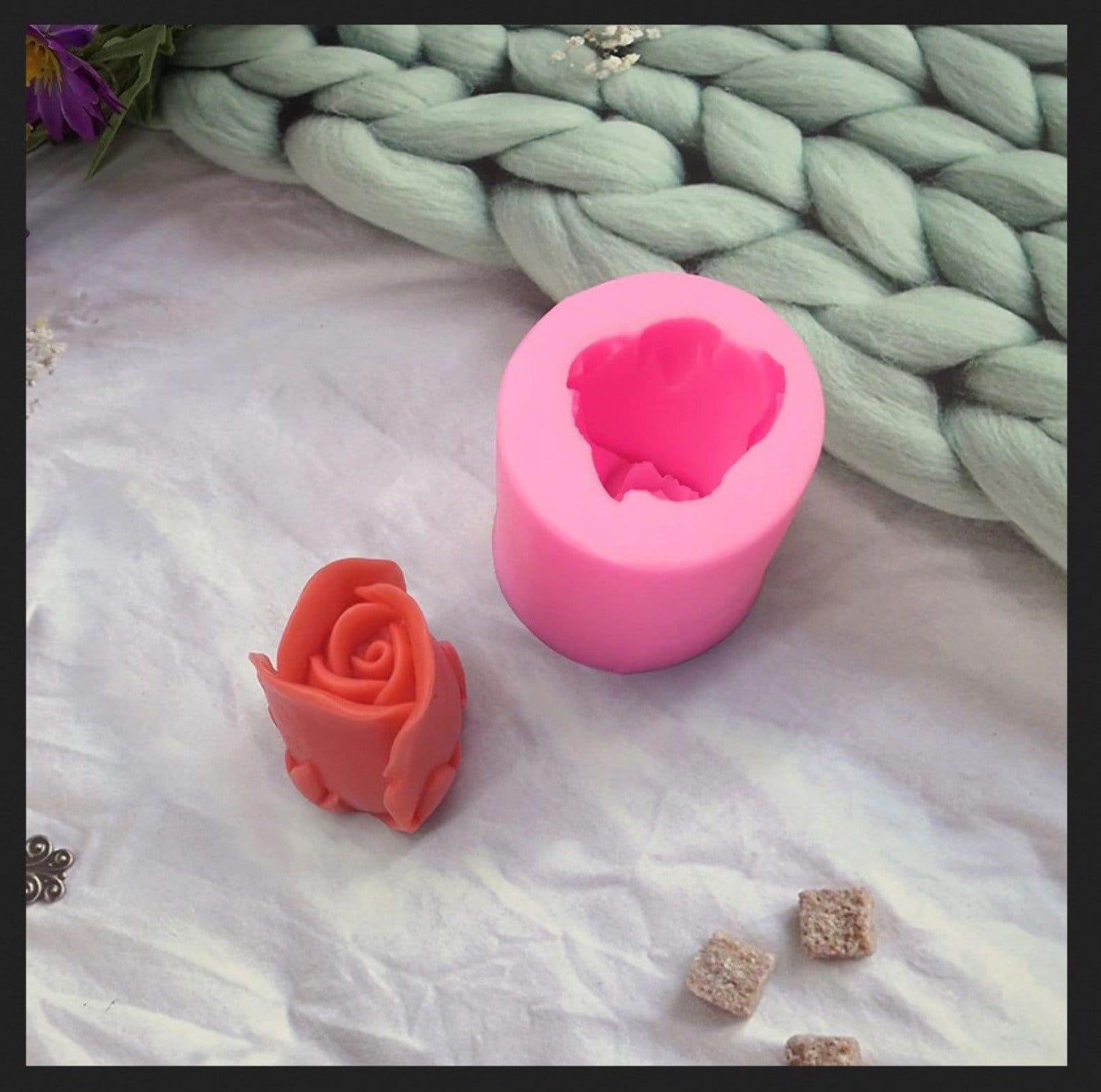 Molds - Rose Casting Molds - Multiple Sizes and types - for Baking, Candle Molds, for Epoxy, Clay or other casting medium
