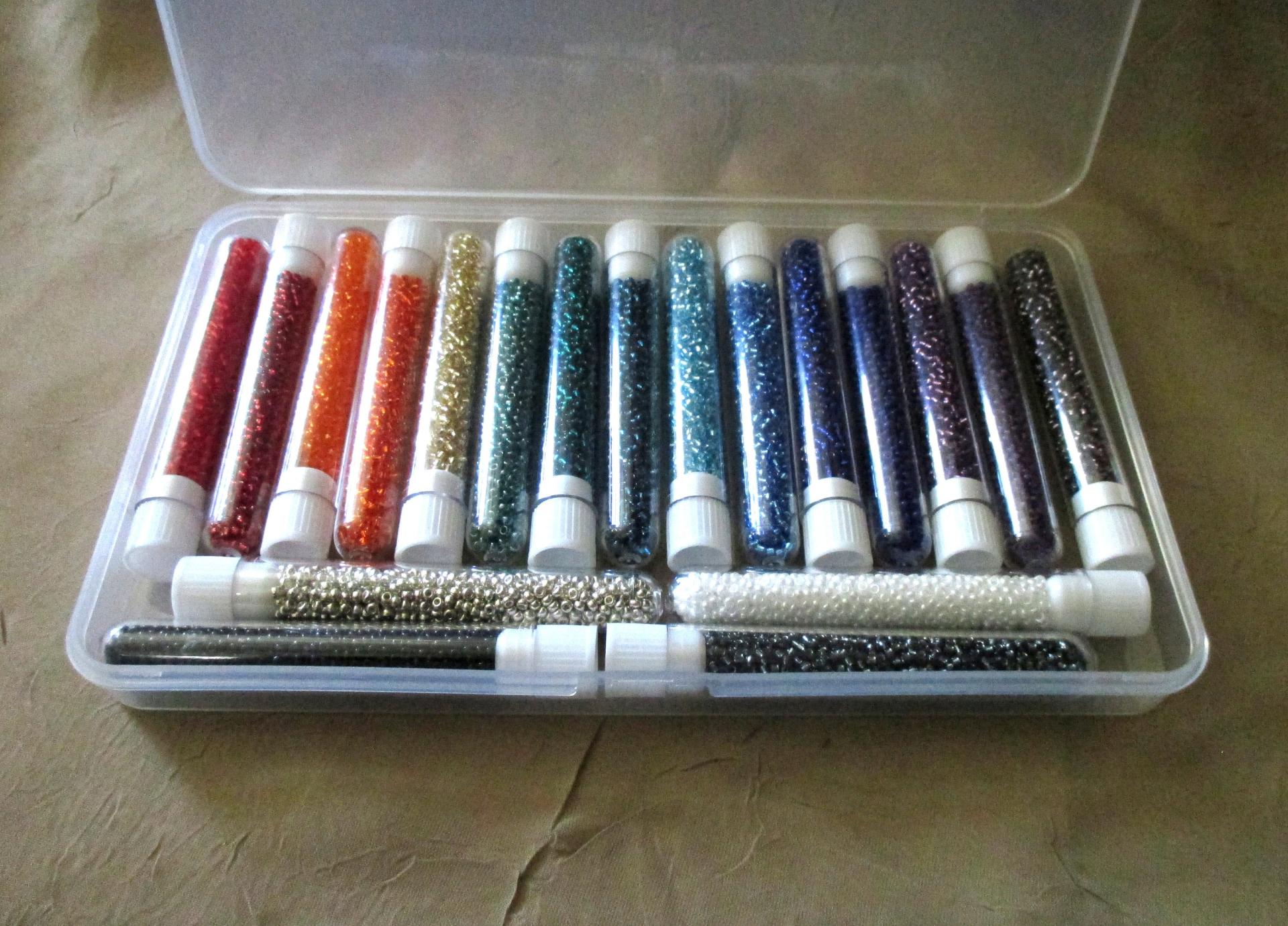 Bead Kit - Miyuki 11/0 Seed Beads Starter Kit - RAINBOW