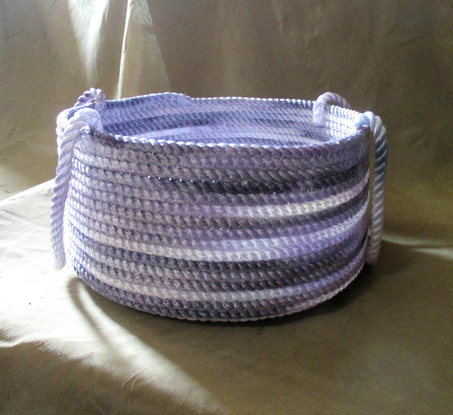 Rope Basket, Gathering Basket, Storage Basket, Catch All