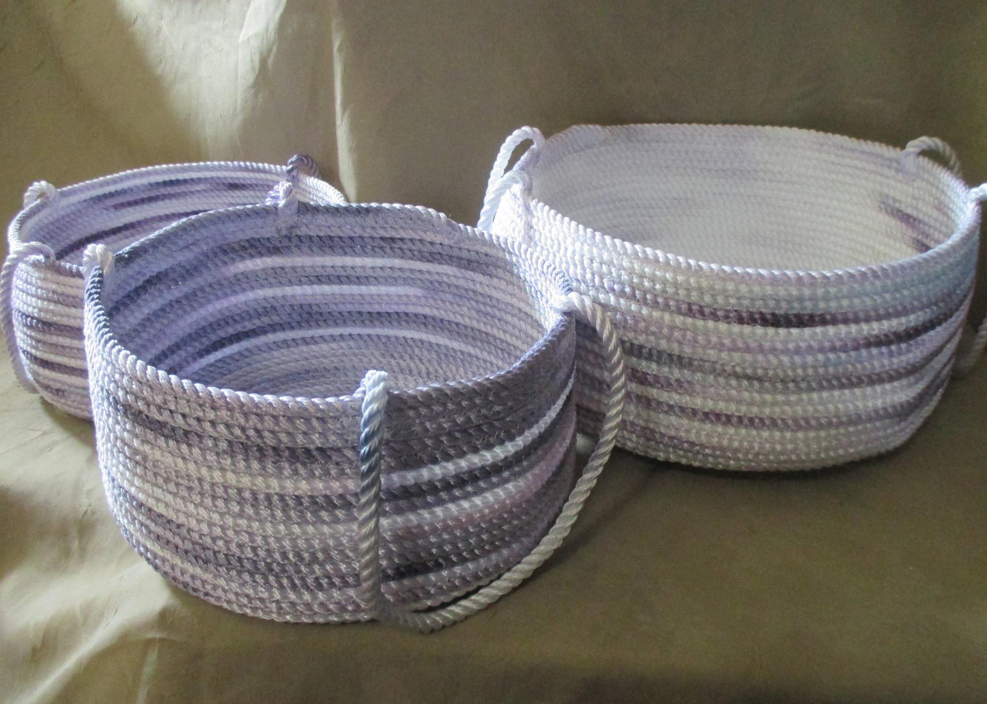 Rope Basket, Gathering Basket, Storage Basket, Catch All