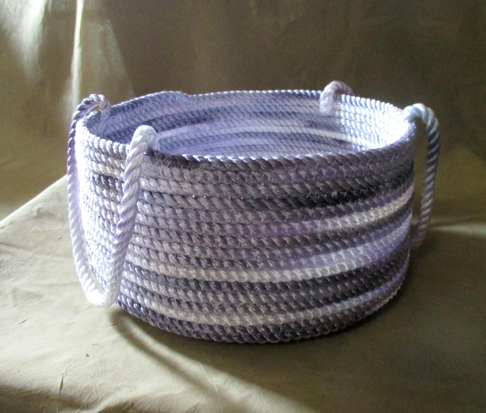 Rope Basket, Gathering Basket, Storage Basket, Catch All
