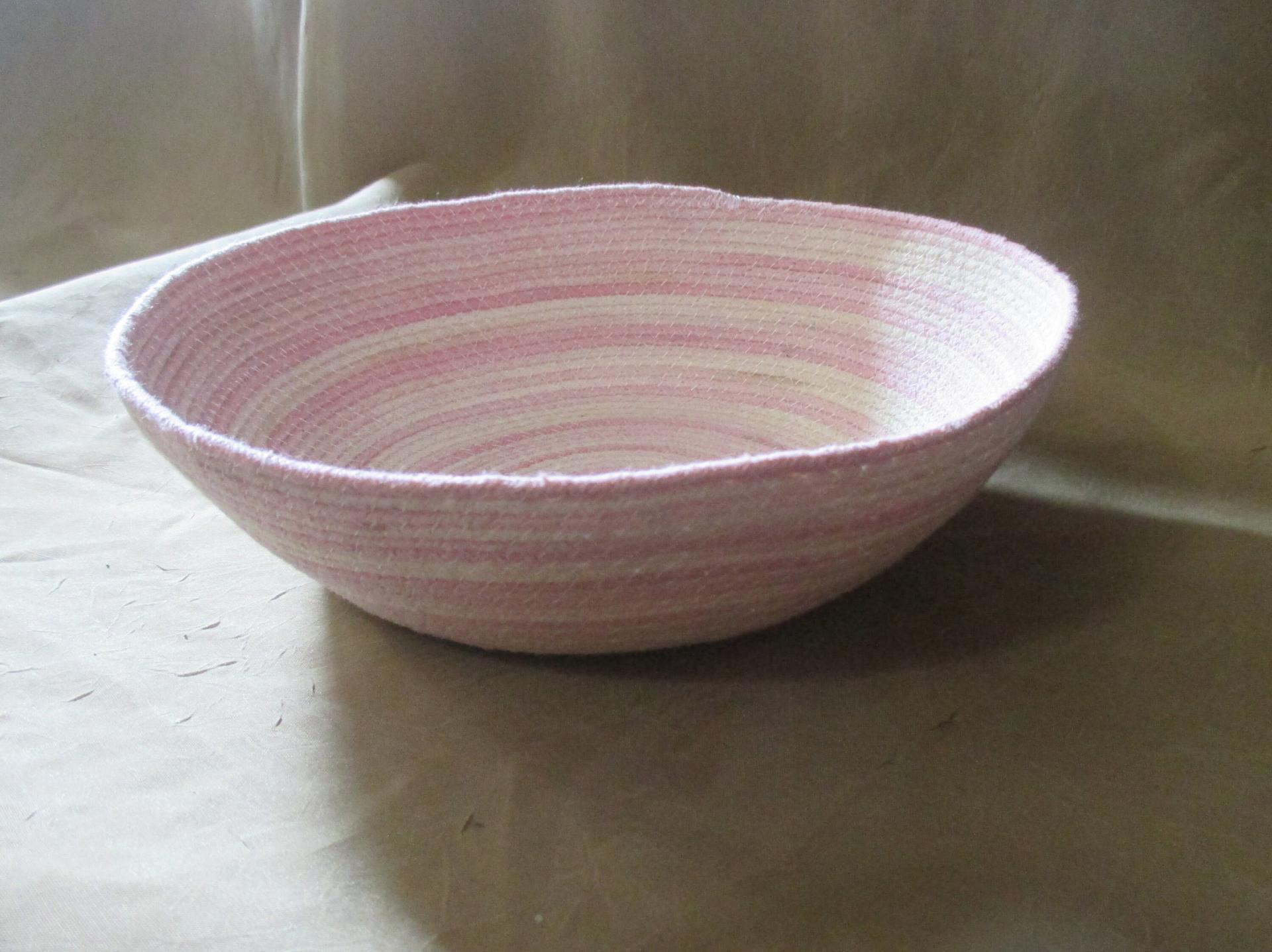 Rope Bowls,  Handmade Cotton Rope Bowls