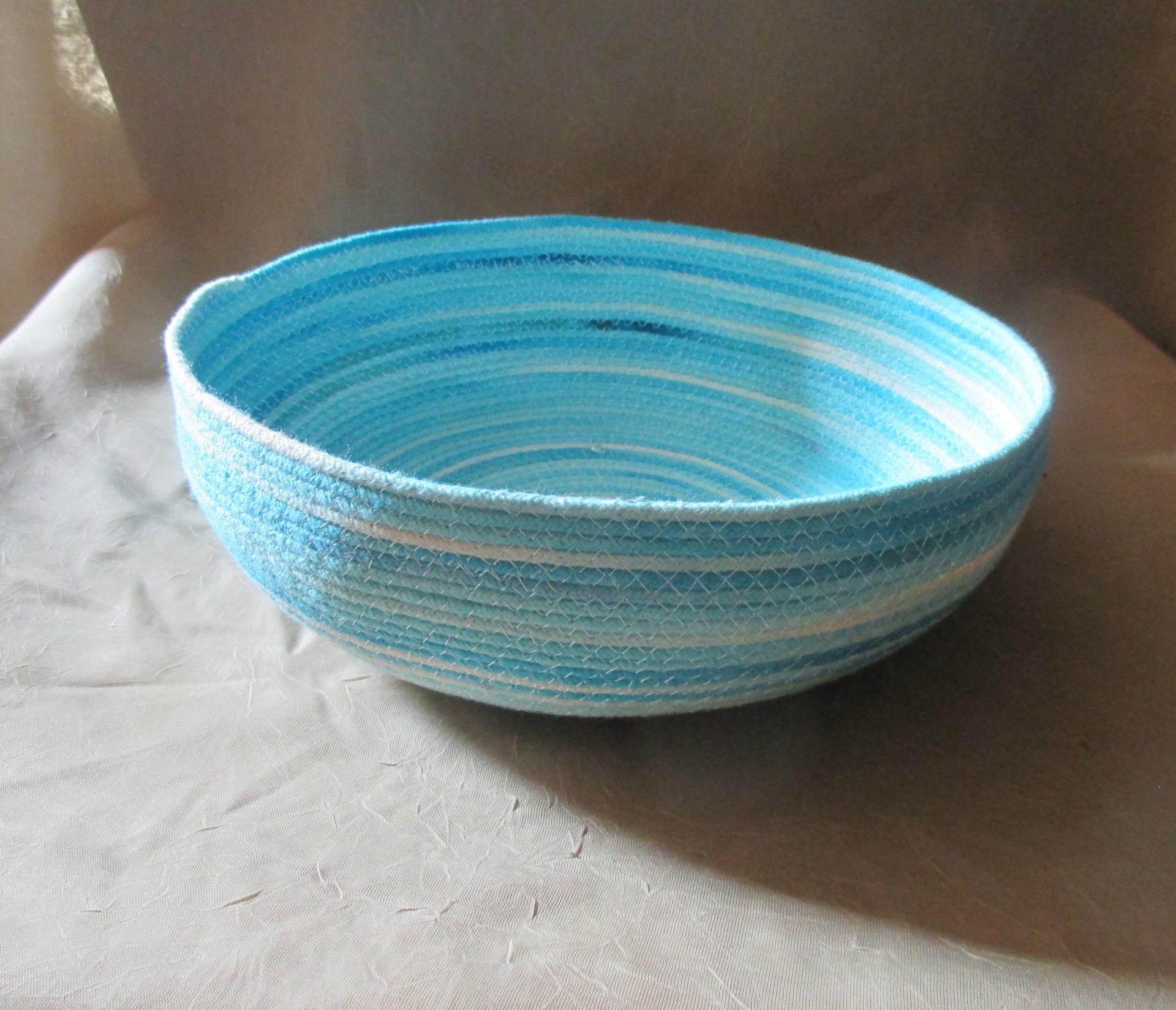 Rope Bowls,  Handmade Cotton Rope Bowls