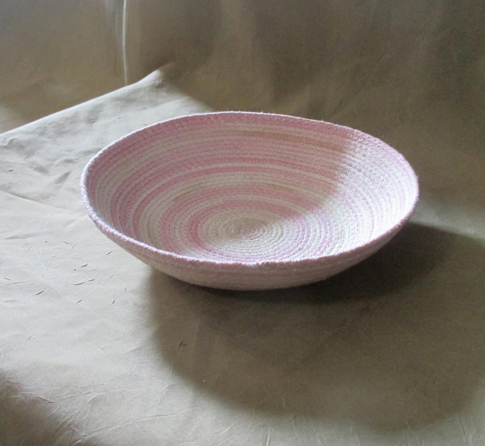 Rope Bowls,  Handmade Cotton Rope Bowls