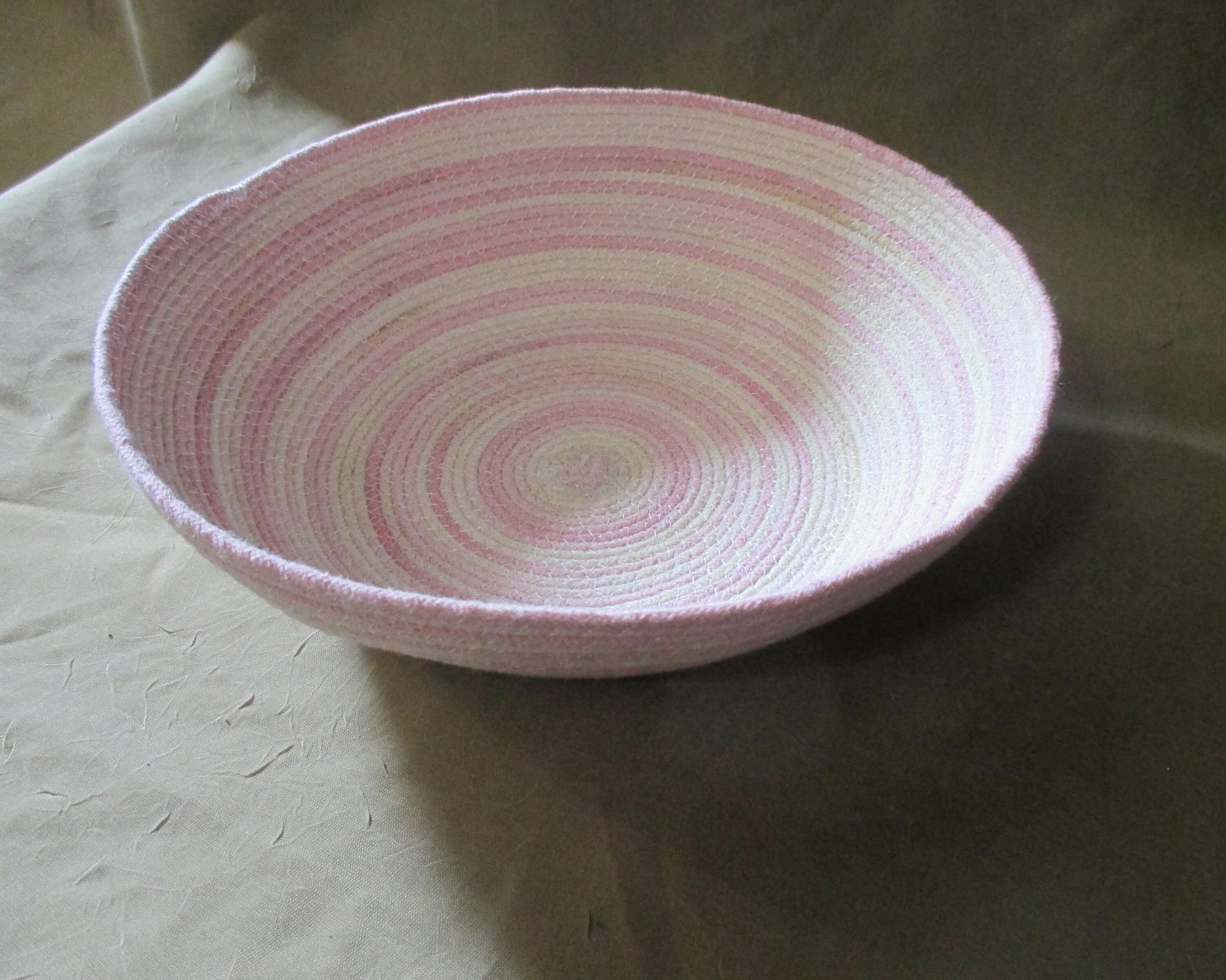 Rope Bowls,  Handmade Cotton Rope Bowls