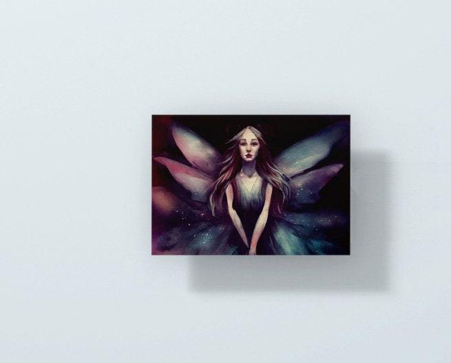 Fairy Cards, Large Note Card, Invites, Birthday, Gift Card