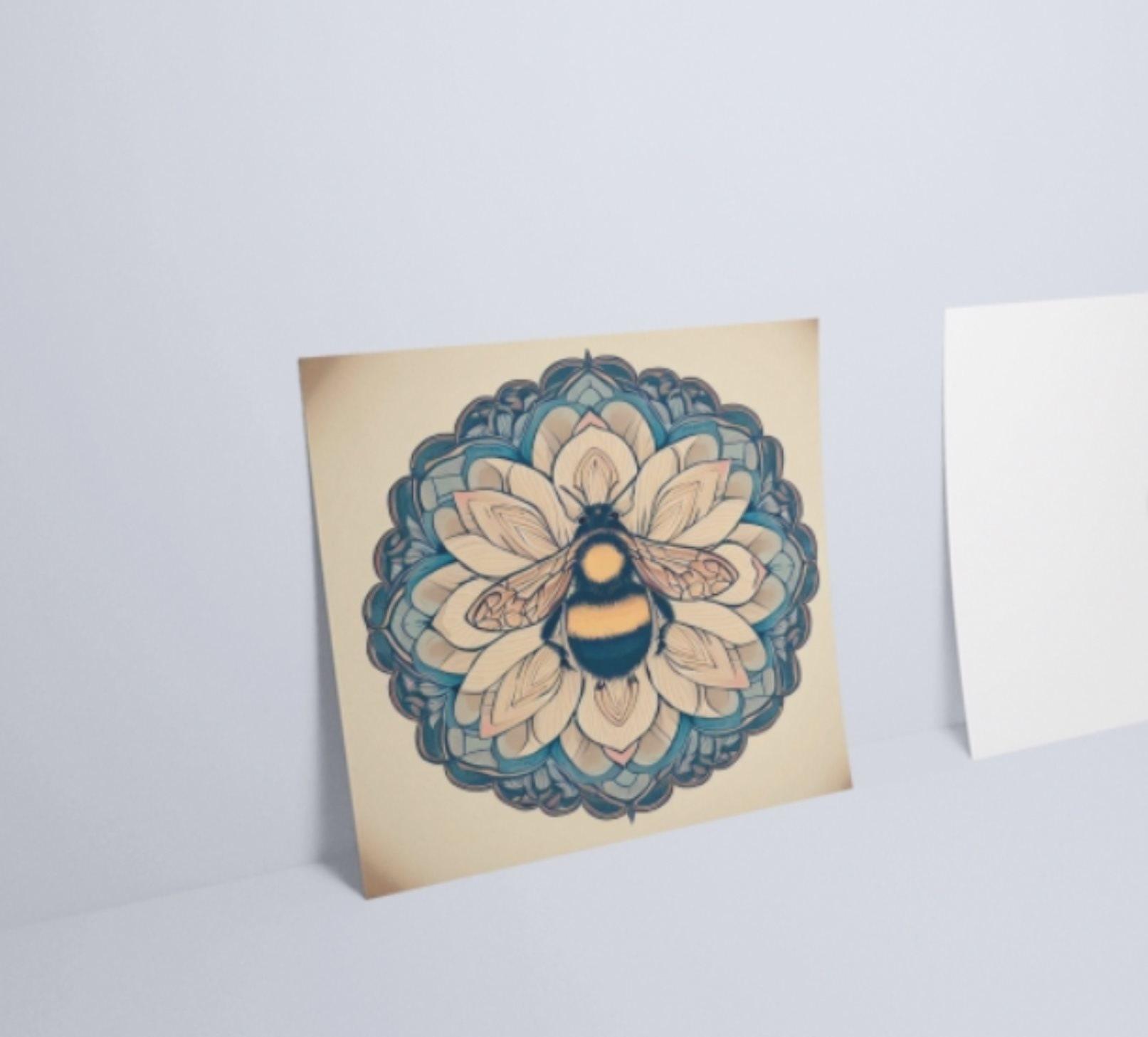 Bumble Bee Cards, Large Note Card, Invites, Birthday, Money Card