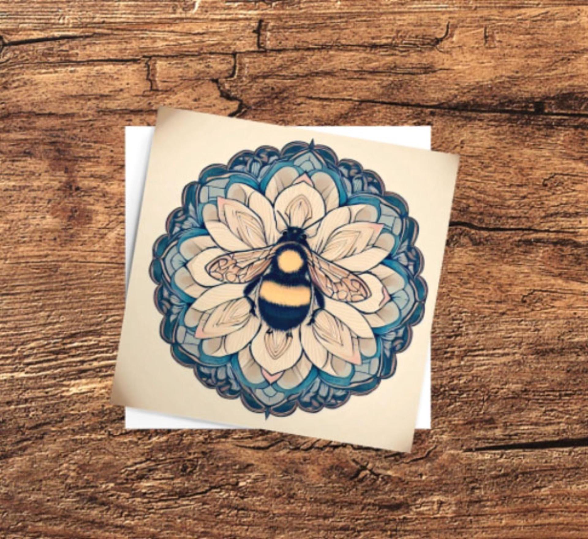 Bumble Bee Cards, Large Note Card, Invites, Birthday, Money Card