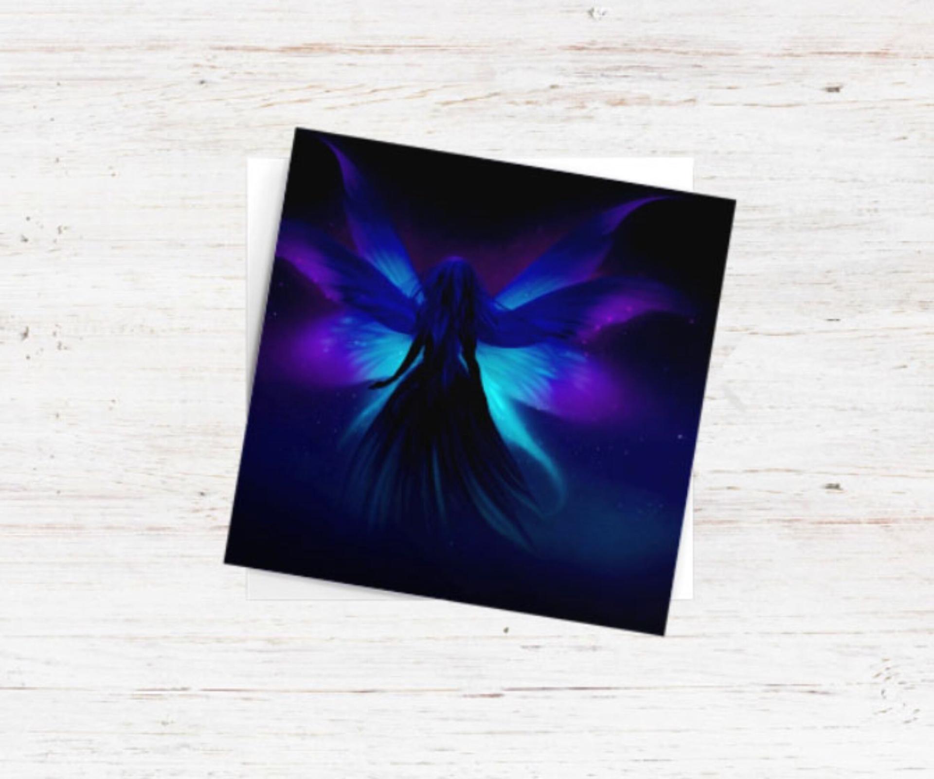 Fairy Cards, Large Note Card, Invites, Birthday, Money Card