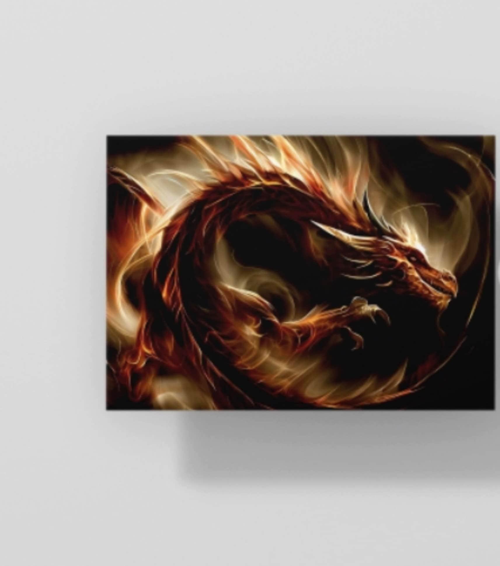 Dragon - Greeting Cards, Birthday Card, Large Notecards