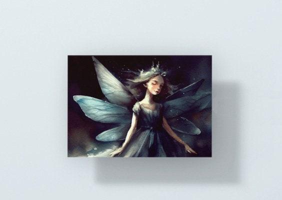 Fairy Greeting Cards, Set of 4 Designs, Bulk Pack of Cards