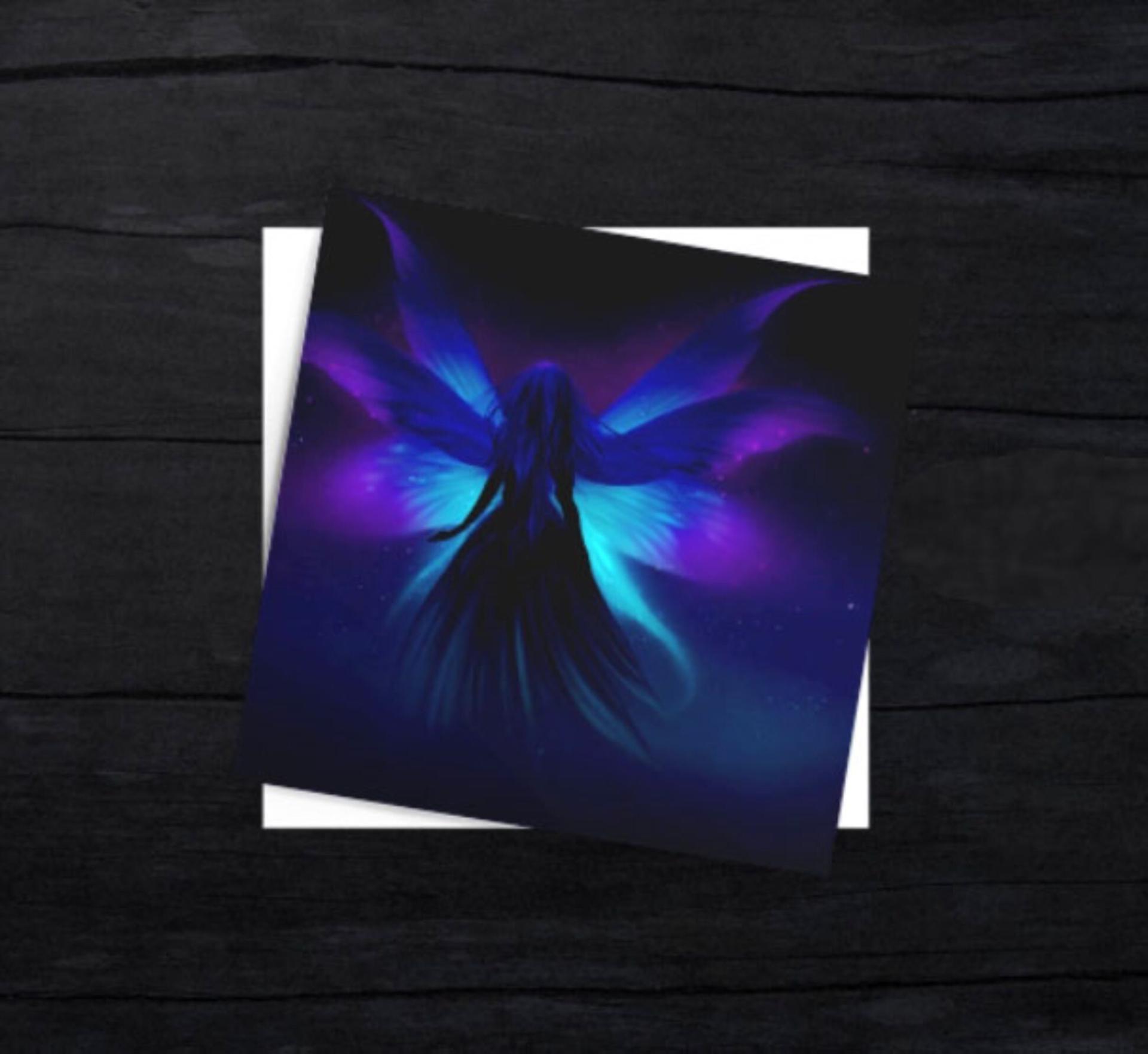 Fairy Cards, Large Note Card, Invites, Birthday, Money Card