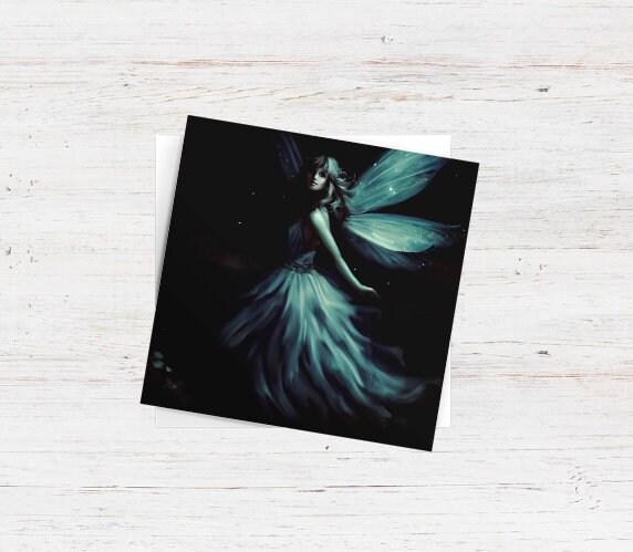 Fairy Cards, Large Note Card, Invites, Birthday, Gift Card