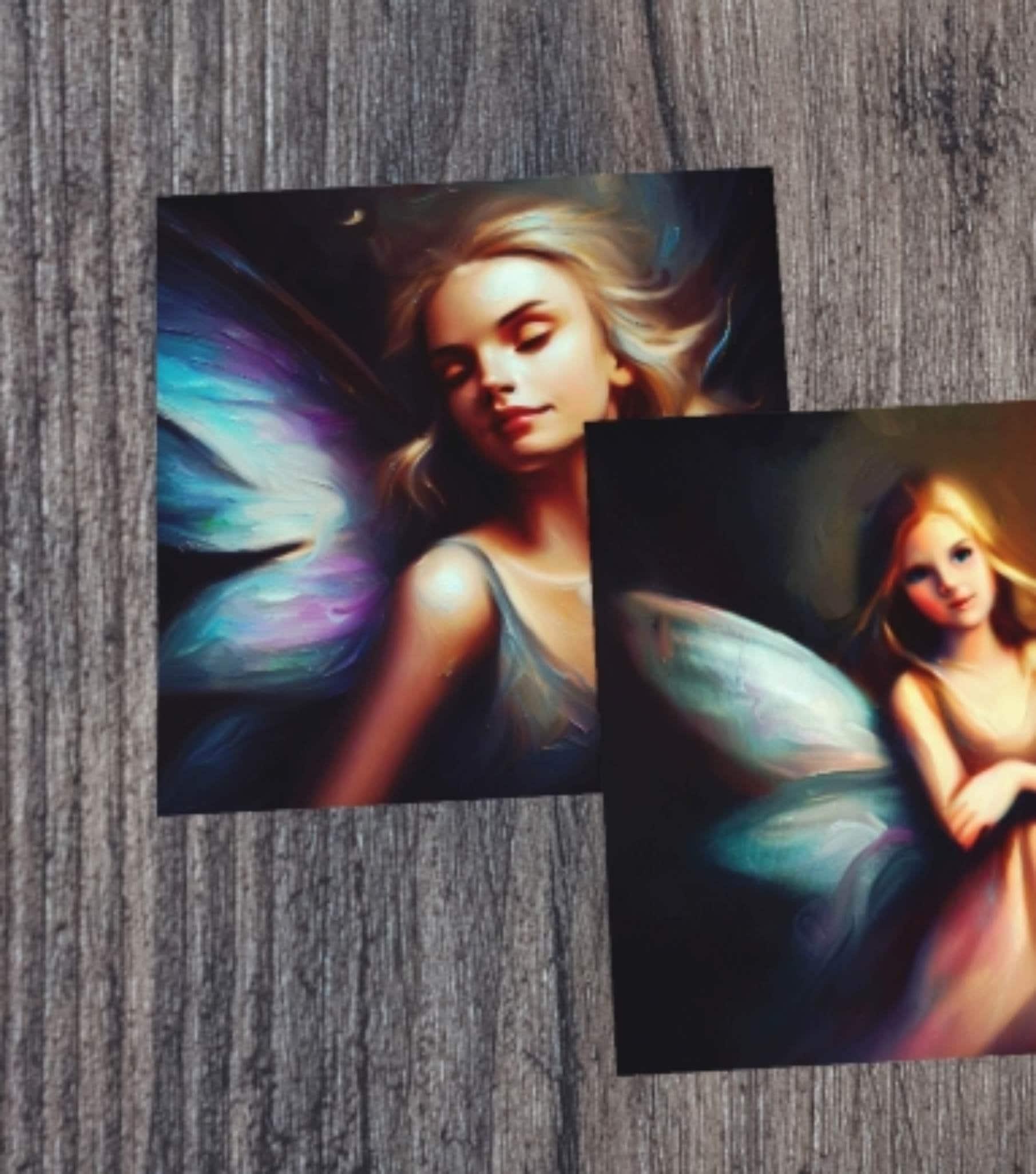 Fairy Greeting Cards, Set of 2 Designs, Bulk Pack of Cards