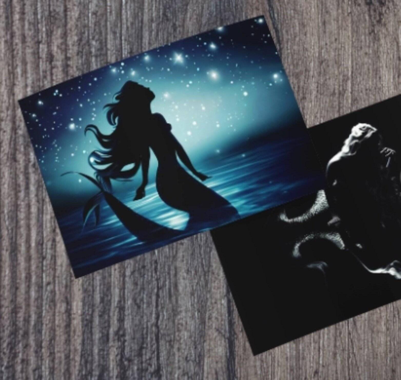 Mermaid Greeting Cards, Birthday, Invitations, Thank You Cards