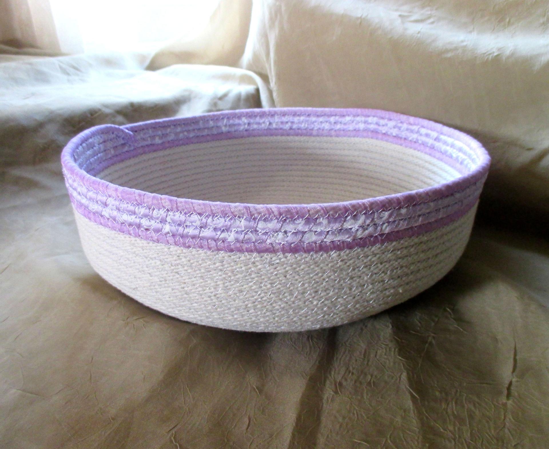 Cotton Rope Basket, Gift Basket, Craft Basket, Gathering Basket, Storage Basket