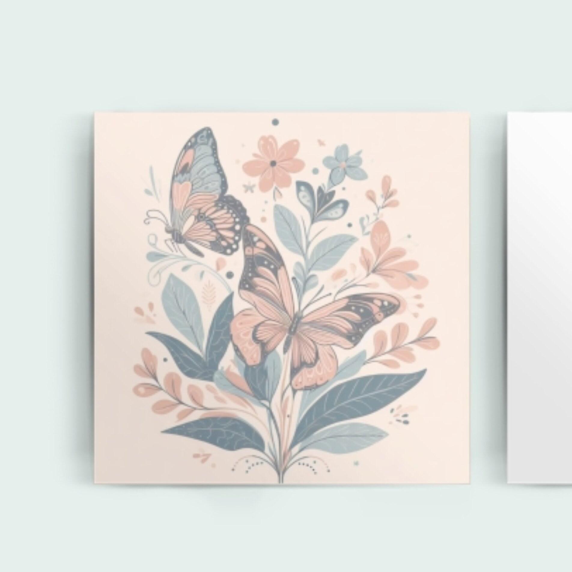 Butterfly Greeting Cards, Birthday, Invitations, Thank You Cards