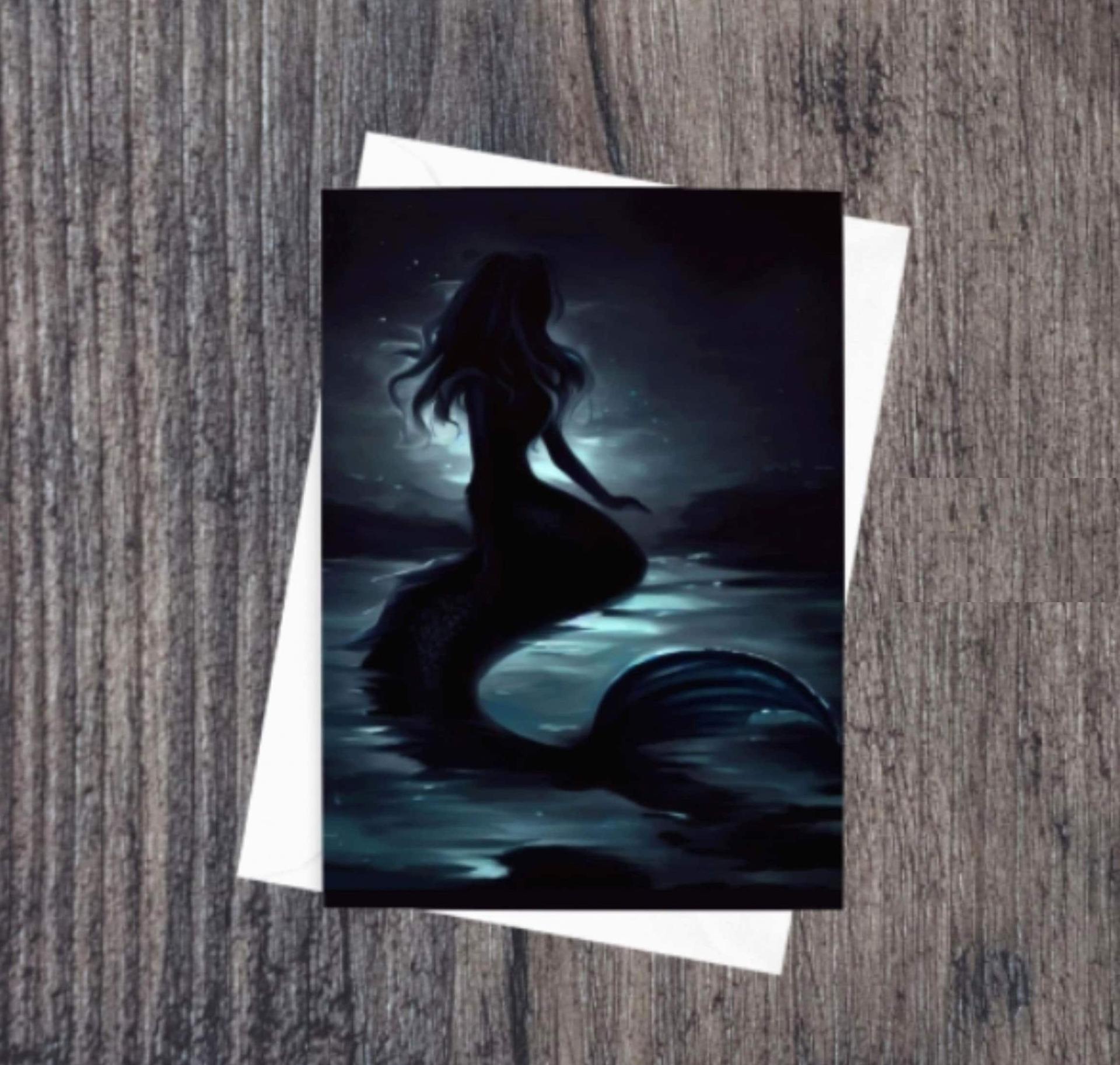 Mermaid Greeting Cards, Birthday, Invitations, Thank You Cards