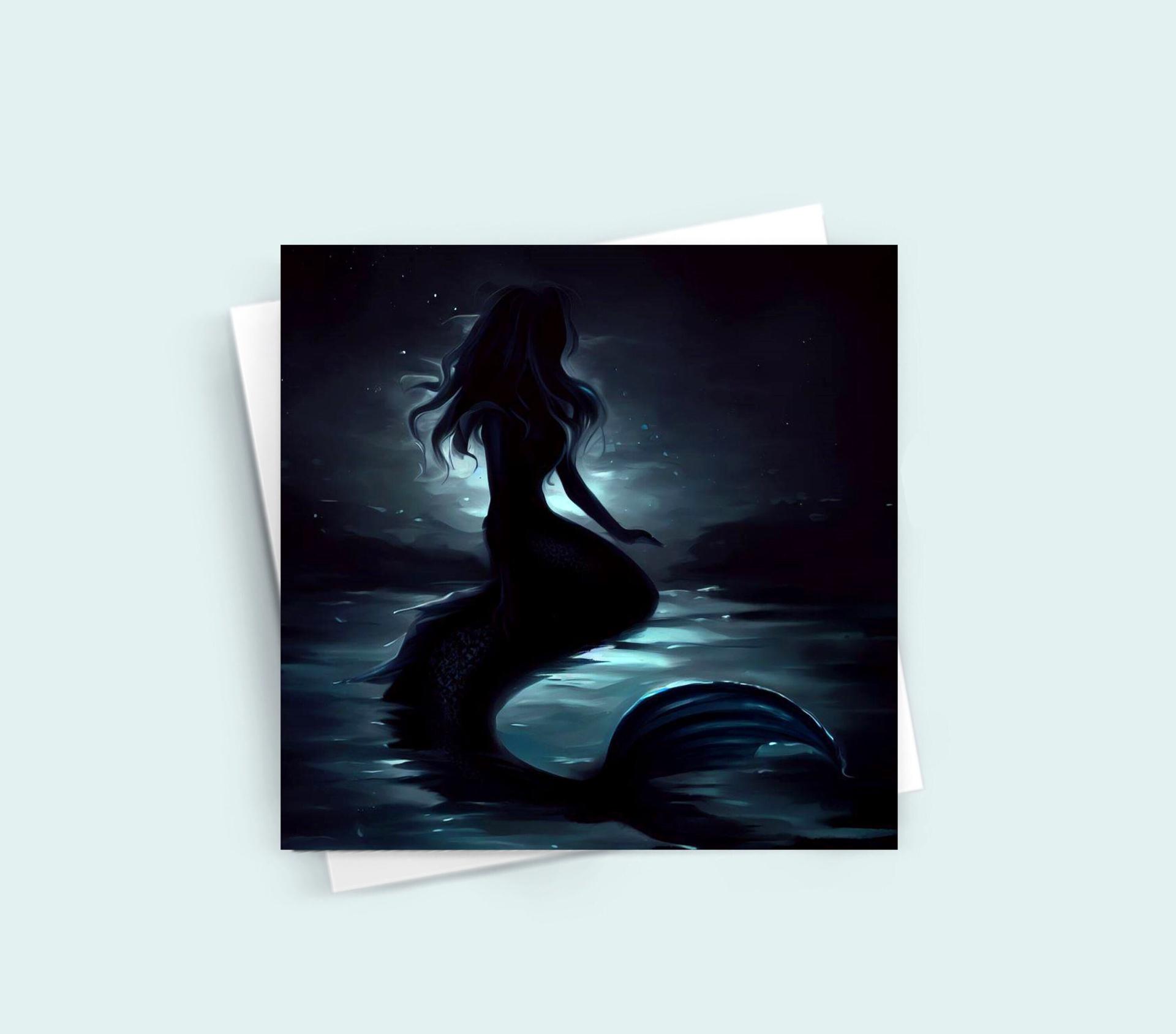 Mermaid Greeting Cards, Birthday, Invitations, Thank You Cards